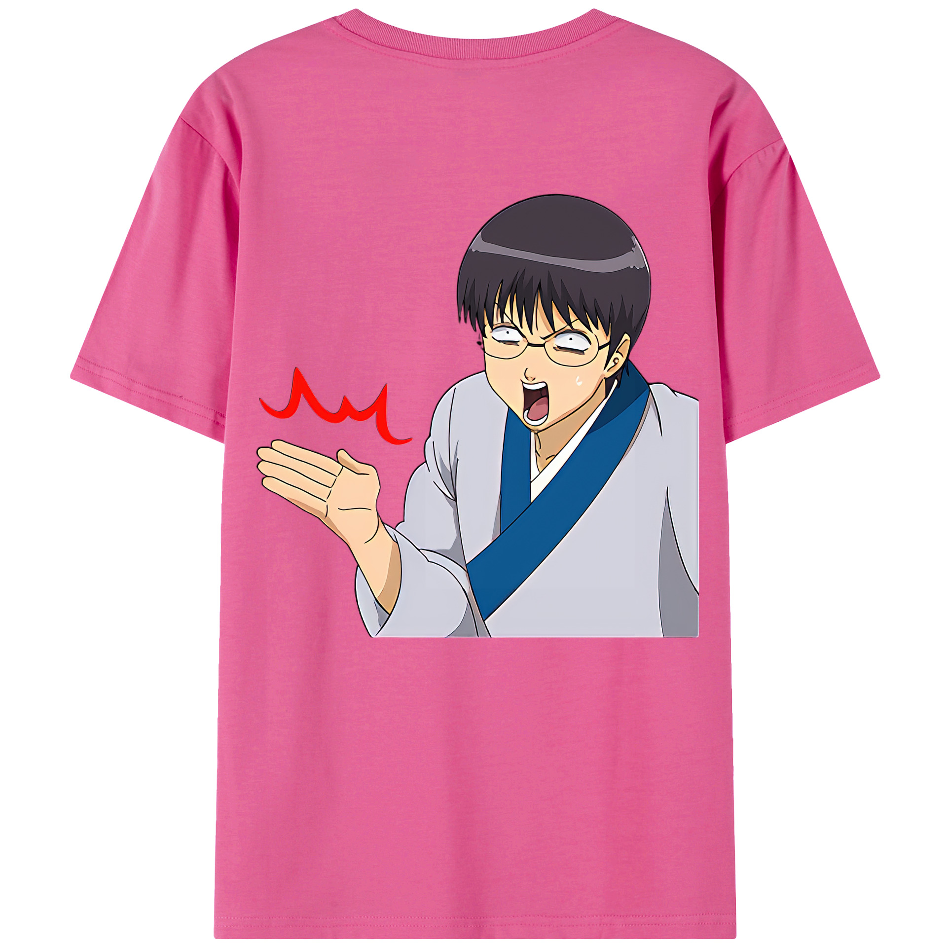 （画像用） ぎんたま 坂田銀時（さかたぎんとき） 神楽 志村新八（しむら しんぱち） GINTAMA Sakata Gintoki Kagura Shimura Shinpachi レディース半袖Tシャツ(バックプリント)