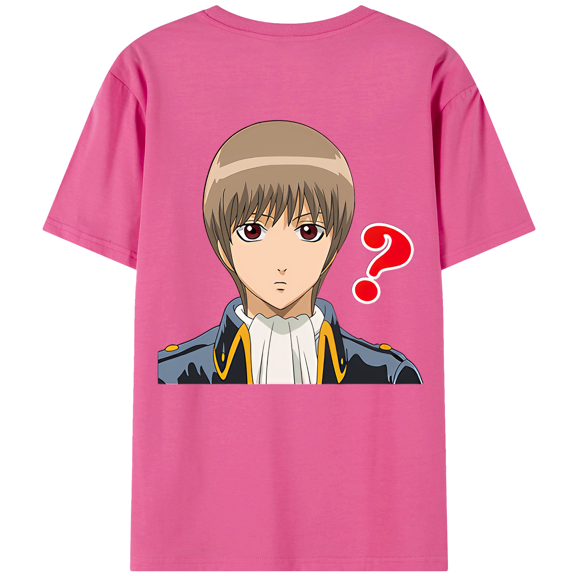 （画像用） ぎんたま 坂田銀時（さかたぎんとき） 神楽 志村新八（しむら しんぱち） GINTAMA Sakata Gintoki Kagura Shimura Shinpachi レディース半袖Tシャツ(バックプリント)