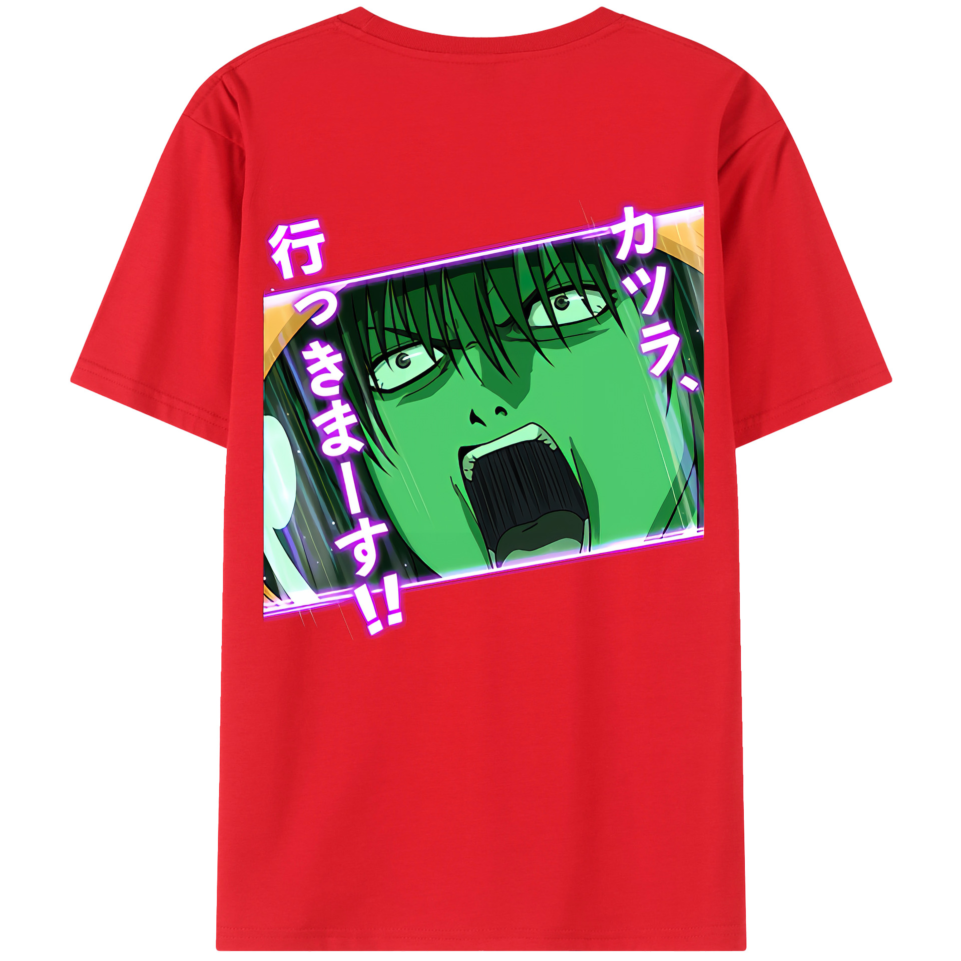 （画像用） ぎんたま 坂田銀時（さかたぎんとき） 神楽 志村新八（しむら しんぱち） GINTAMA Sakata Gintoki Kagura Shimura Shinpachi レディース半袖Tシャツ(バックプリント)