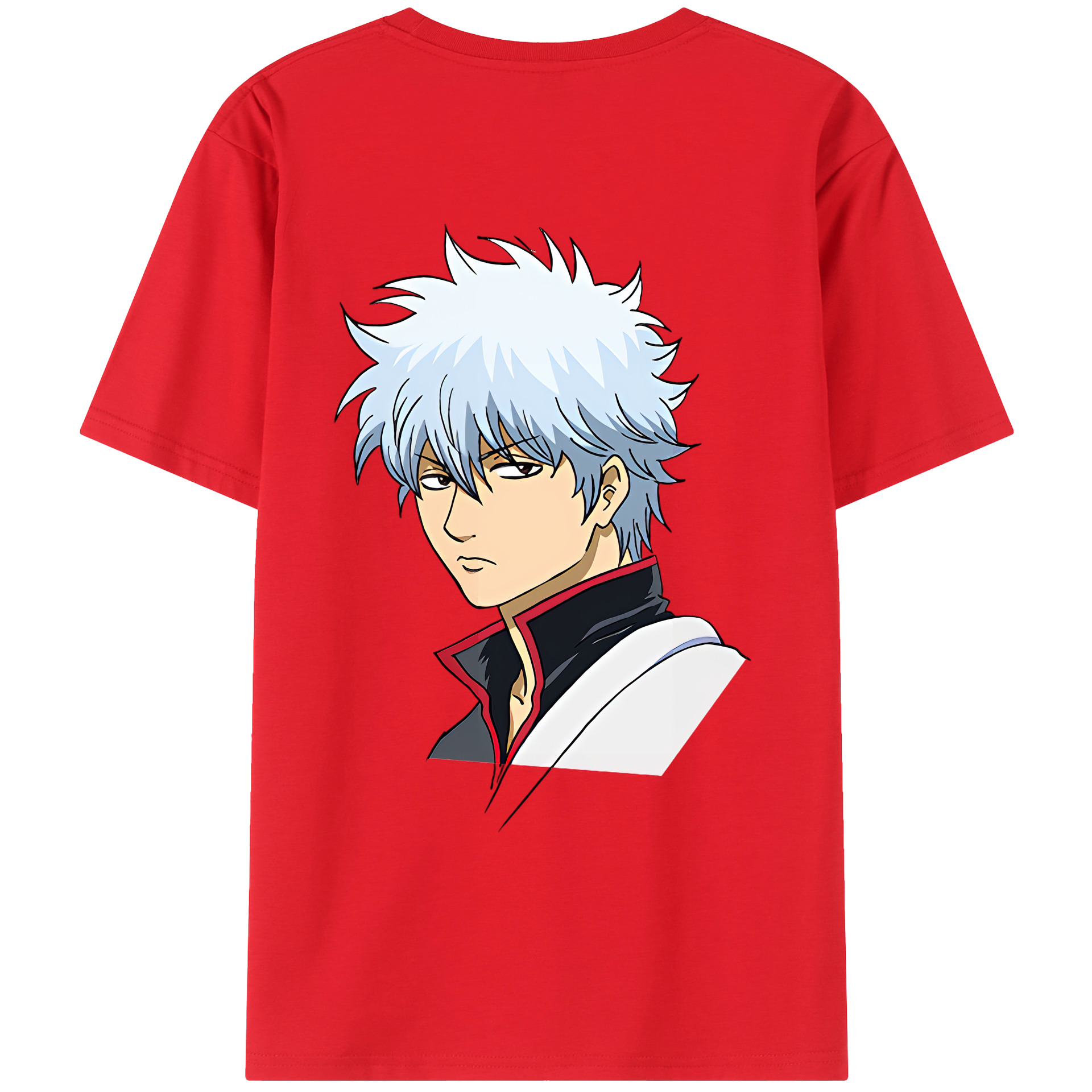（画像用） ぎんたま 坂田銀時（さかたぎんとき） 神楽 志村新八（しむら しんぱち） GINTAMA Sakata Gintoki Kagura Shimura Shinpachi レディース半袖Tシャツ(バックプリント)