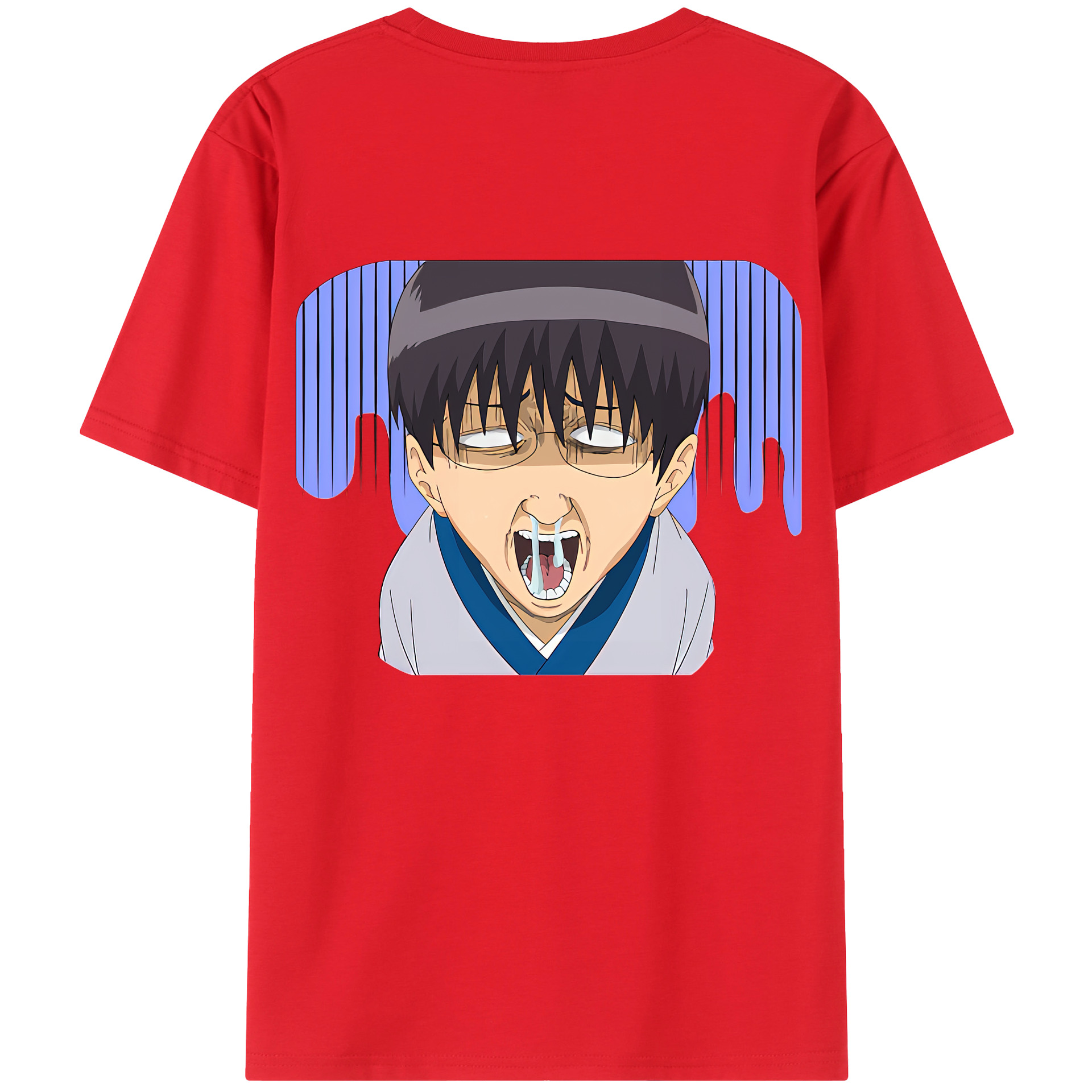 （画像用） ぎんたま 坂田銀時（さかたぎんとき） 神楽 志村新八（しむら しんぱち） GINTAMA Sakata Gintoki Kagura Shimura Shinpachi レディース半袖Tシャツ(バックプリント)
