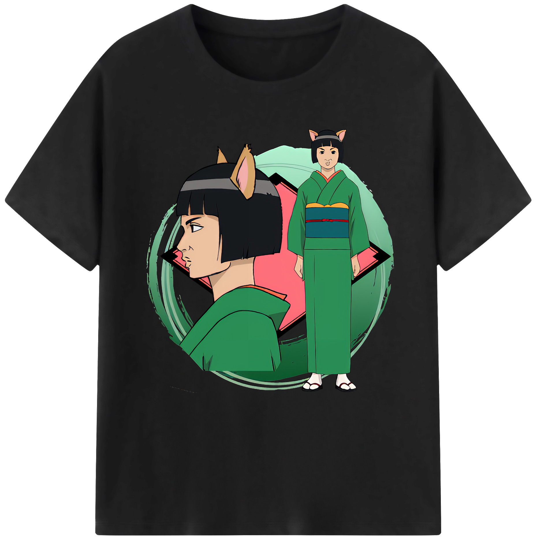 （画像用） ぎんたま 坂田銀時（さかたぎんとき） 神楽 志村新八（しむら しんぱち） GINTAMA Sakata Gintoki Kagura Shimura Shinpachi レディースカジュアルプリントTシャツ（綿100％）