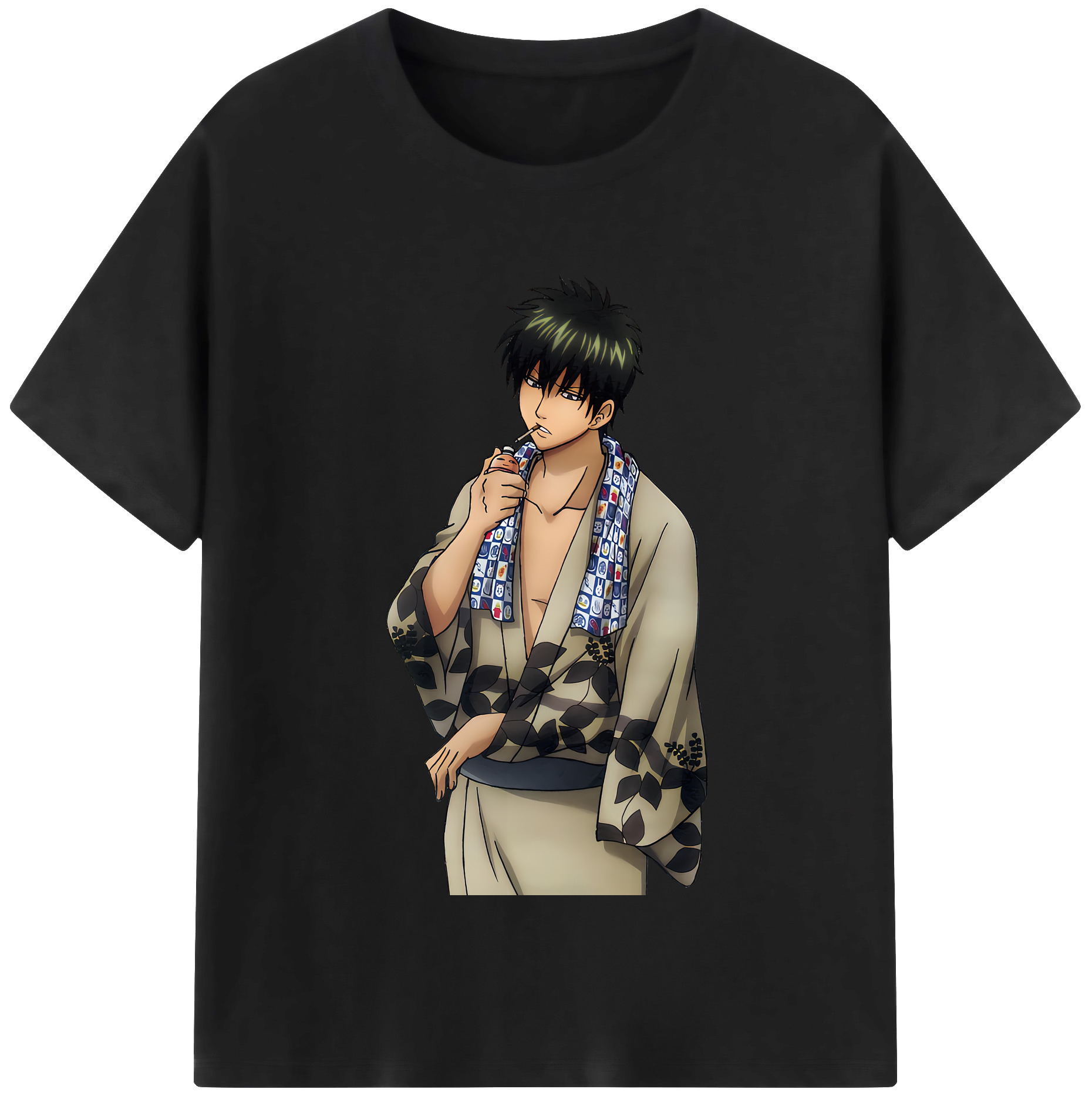 （画像用） ぎんたま 坂田銀時（さかたぎんとき） 神楽 志村新八（しむら しんぱち） GINTAMA Sakata Gintoki Kagura Shimura Shinpachi レディースカジュアルプリントTシャツ（綿100％）