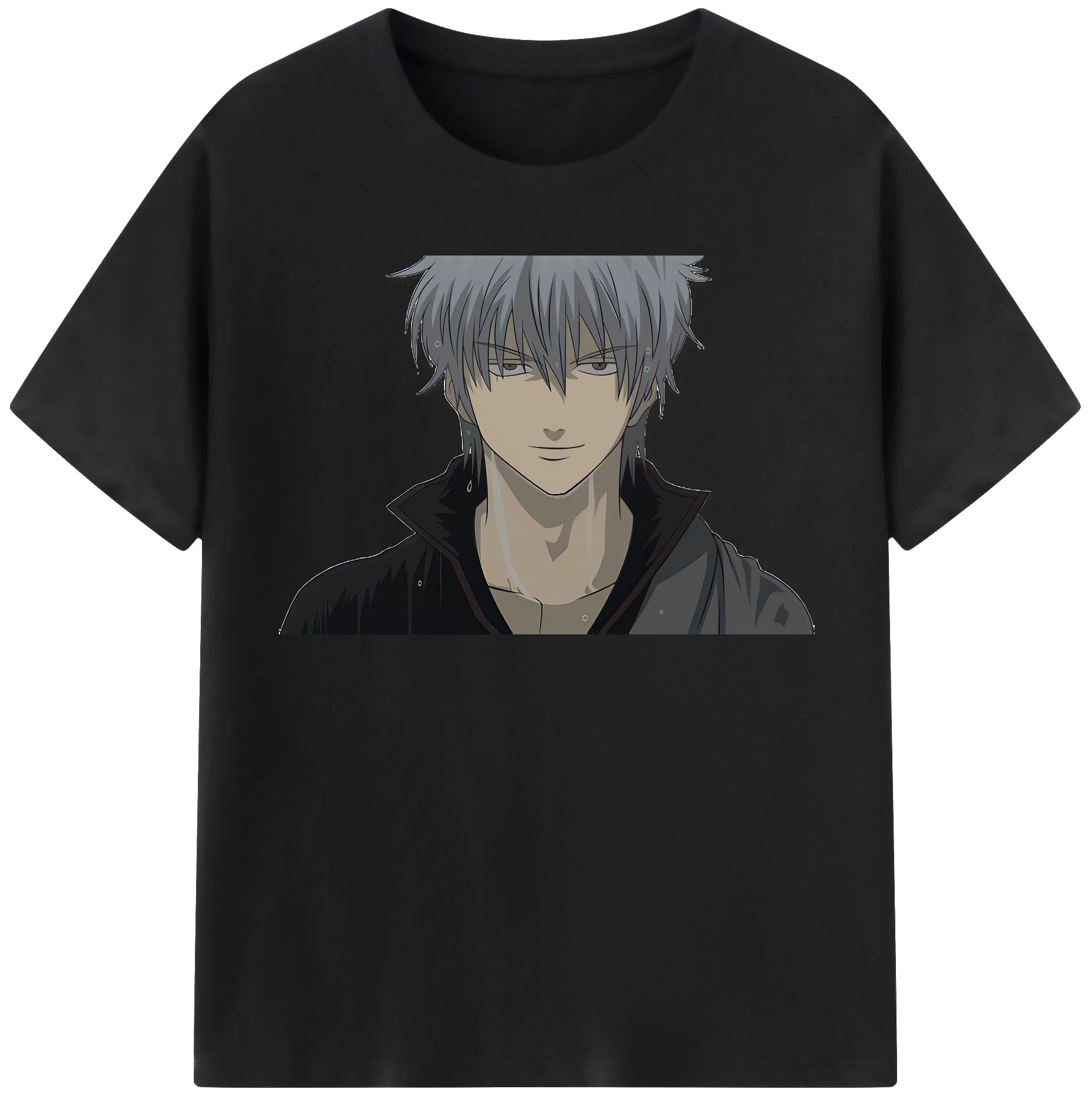 （画像用） ぎんたま 坂田銀時（さかたぎんとき） 神楽 志村新八（しむら しんぱち） GINTAMA Sakata Gintoki Kagura Shimura Shinpachi レディースカジュアルプリントTシャツ（綿100％）