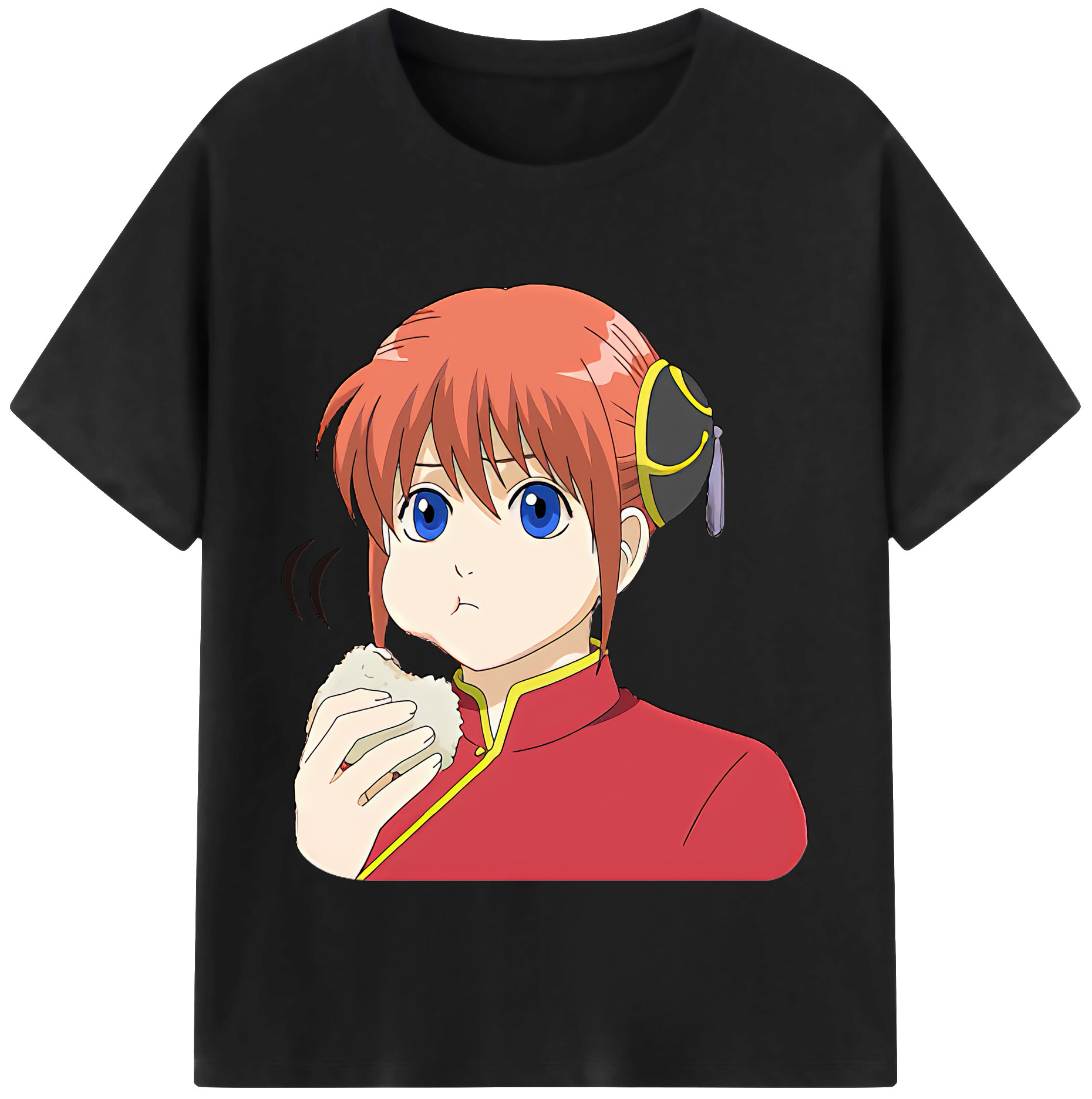 （画像用） ぎんたま 坂田銀時（さかたぎんとき） 神楽 志村新八（しむら しんぱち） GINTAMA Sakata Gintoki Kagura Shimura Shinpachi レディースカジュアルプリントTシャツ（綿100％）