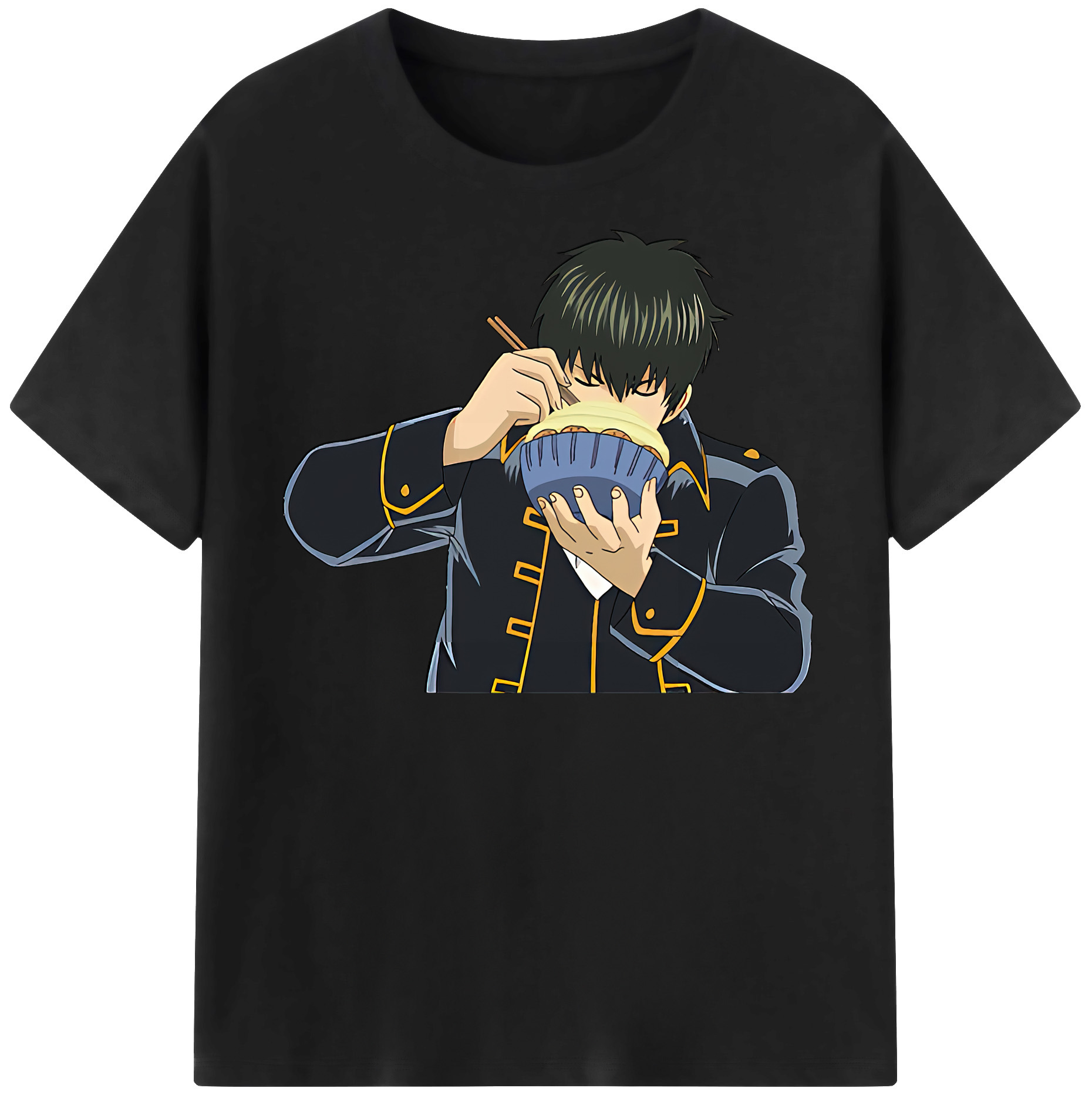（画像用） ぎんたま 坂田銀時（さかたぎんとき） 神楽 志村新八（しむら しんぱち） GINTAMA Sakata Gintoki Kagura Shimura Shinpachi レディースカジュアルプリントTシャツ（綿100％）