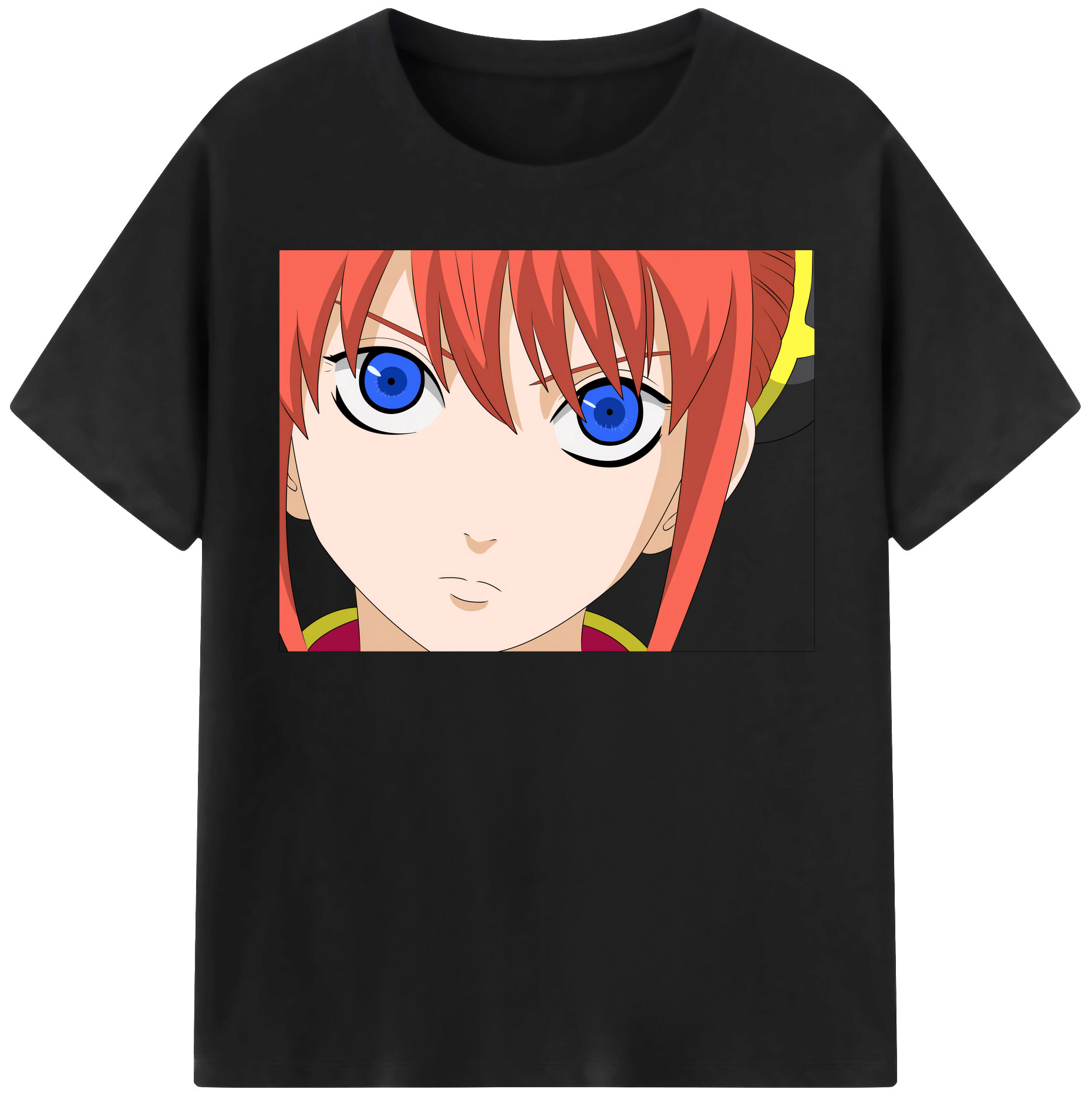 （画像用） ぎんたま 坂田銀時（さかたぎんとき） 神楽 志村新八（しむら しんぱち） GINTAMA Sakata Gintoki Kagura Shimura Shinpachi レディースカジュアルプリントTシャツ（綿100％）