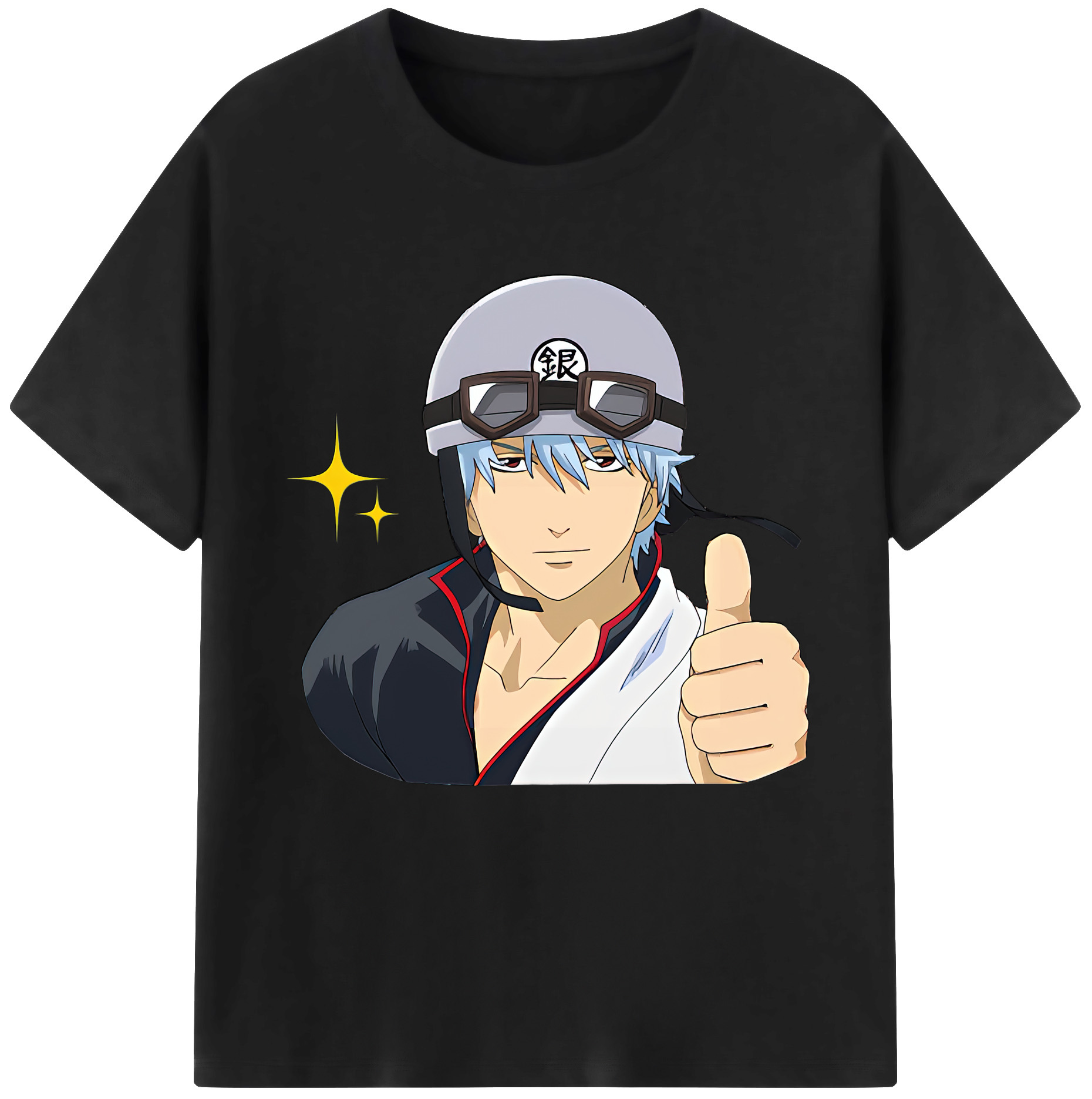 （画像用） ぎんたま 坂田銀時（さかたぎんとき） 神楽 志村新八（しむら しんぱち） GINTAMA Sakata Gintoki Kagura Shimura Shinpachi レディースカジュアルプリントTシャツ（綿100％）
