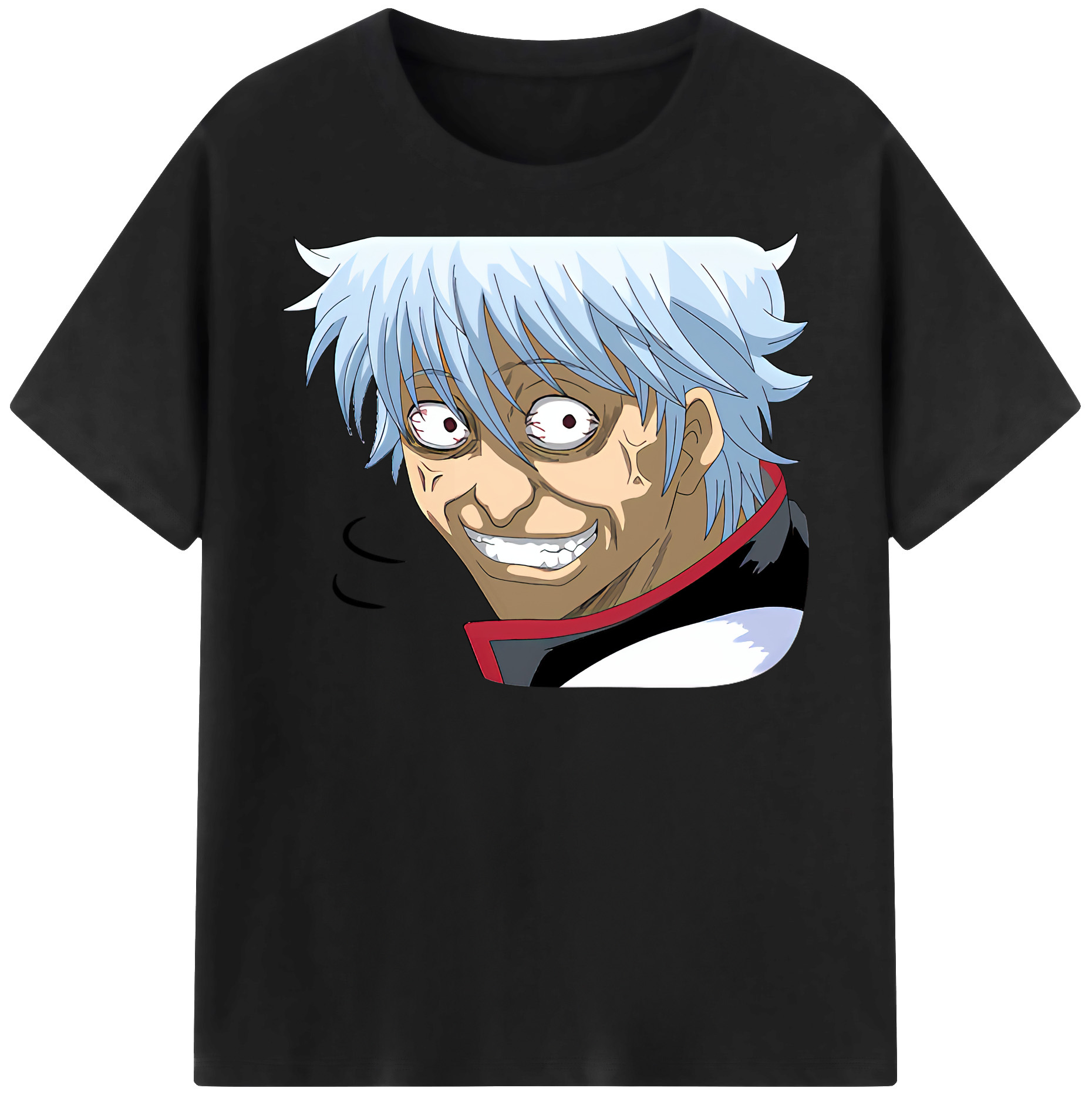（画像用） ぎんたま 坂田銀時（さかたぎんとき） 神楽 志村新八（しむら しんぱち） GINTAMA Sakata Gintoki Kagura Shimura Shinpachi レディースカジュアルプリントTシャツ（綿100％）