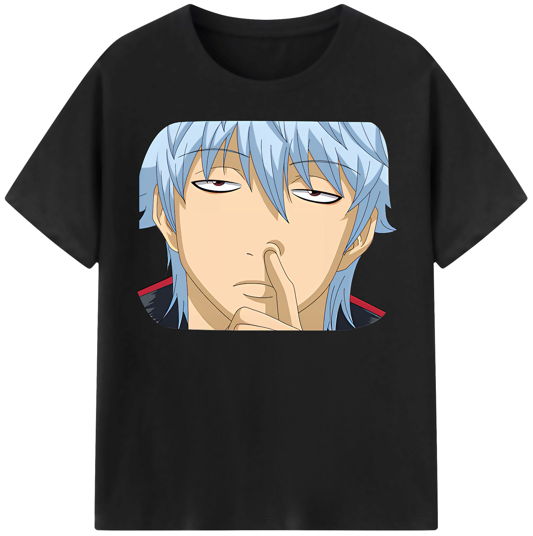 （画像用） ぎんたま 坂田銀時（さかたぎんとき） 神楽 志村新八（しむら しんぱち） GINTAMA Sakata Gintoki Kagura Shimura Shinpachi レディースカジュアルプリントTシャツ（綿100％）