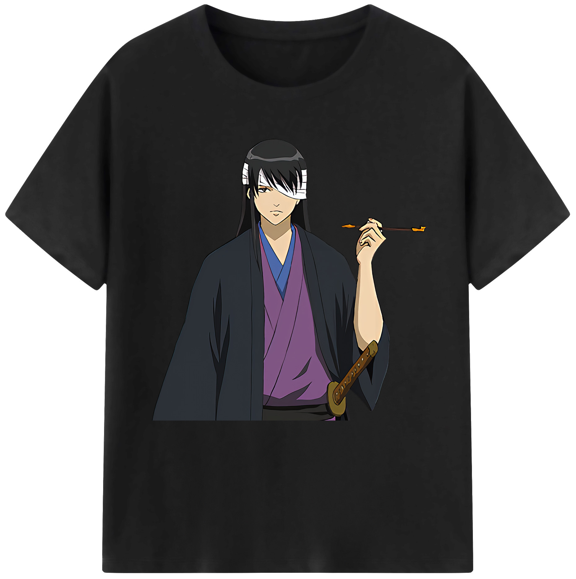 （画像用） ぎんたま 坂田銀時（さかたぎんとき） 神楽 志村新八（しむら しんぱち） GINTAMA Sakata Gintoki Kagura Shimura Shinpachi レディースカジュアルプリントTシャツ（綿100％）