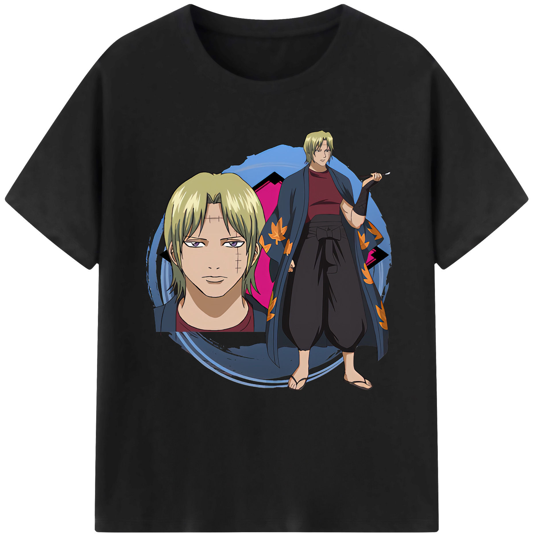 （画像用） ぎんたま 坂田銀時（さかたぎんとき） 神楽 志村新八（しむら しんぱち） GINTAMA Sakata Gintoki Kagura Shimura Shinpachi レディースカジュアルプリントTシャツ（綿100％）