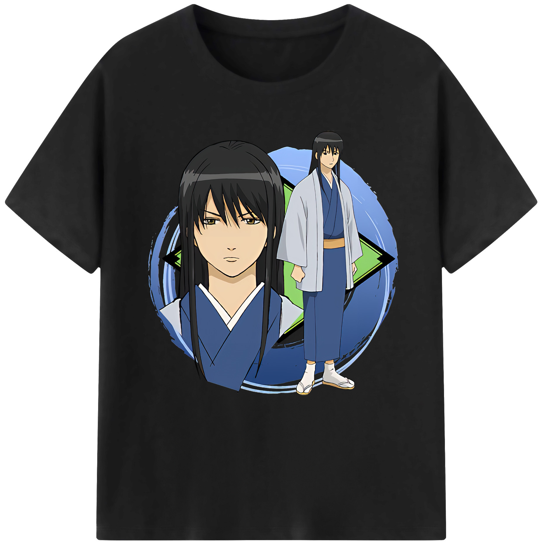 （画像用） ぎんたま 坂田銀時（さかたぎんとき） 神楽 志村新八（しむら しんぱち） GINTAMA Sakata Gintoki Kagura Shimura Shinpachi レディースカジュアルプリントTシャツ（綿100％）