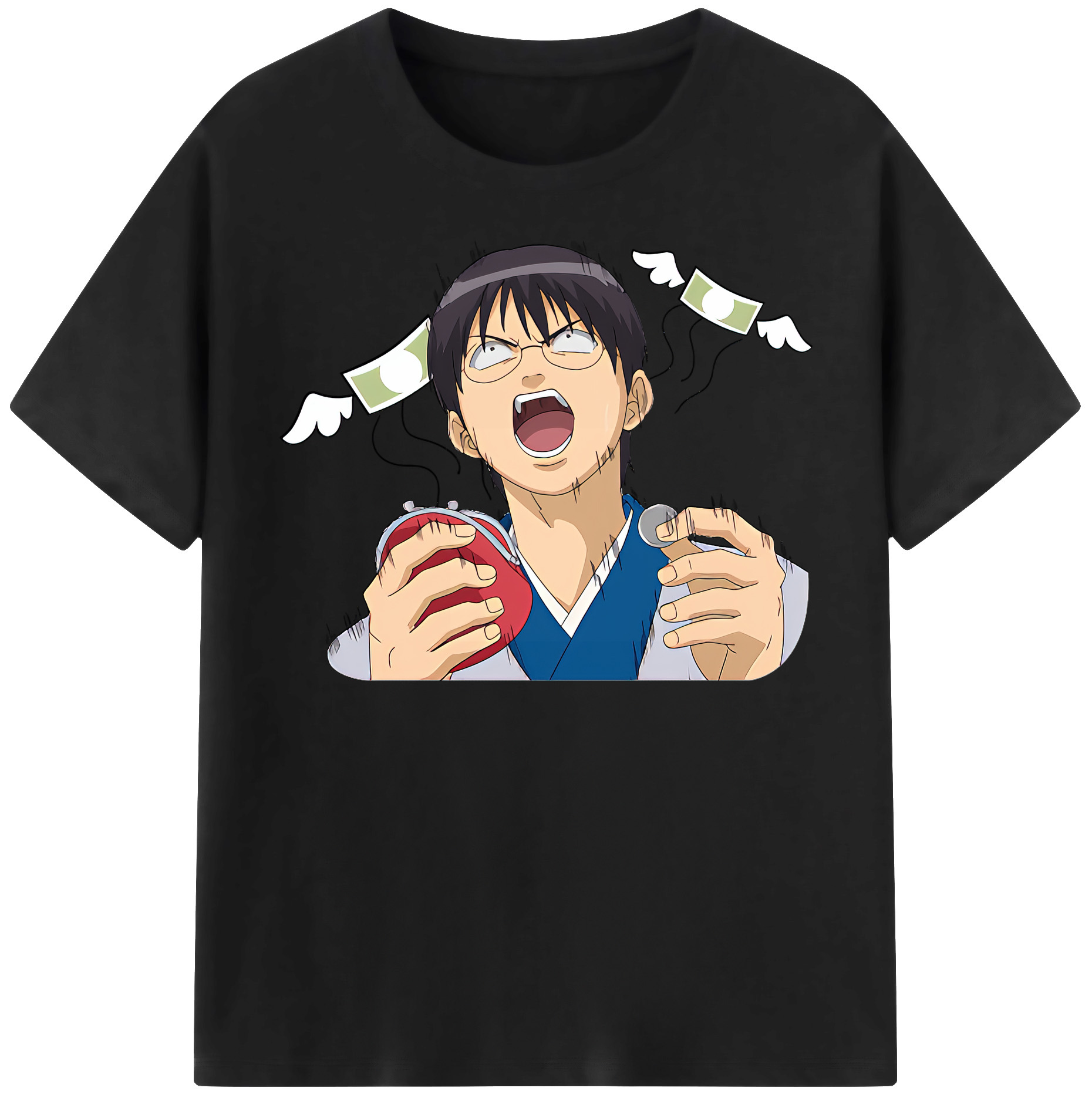 （画像用） ぎんたま 坂田銀時（さかたぎんとき） 神楽 志村新八（しむら しんぱち） GINTAMA Sakata Gintoki Kagura Shimura Shinpachi レディースカジュアルプリントTシャツ（綿100％）