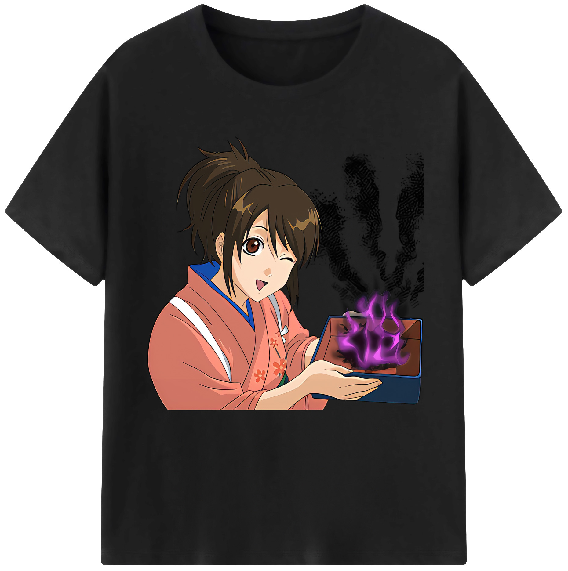 （画像用） ぎんたま 坂田銀時（さかたぎんとき） 神楽 志村新八（しむら しんぱち） GINTAMA Sakata Gintoki Kagura Shimura Shinpachi レディースカジュアルプリントTシャツ（綿100％）