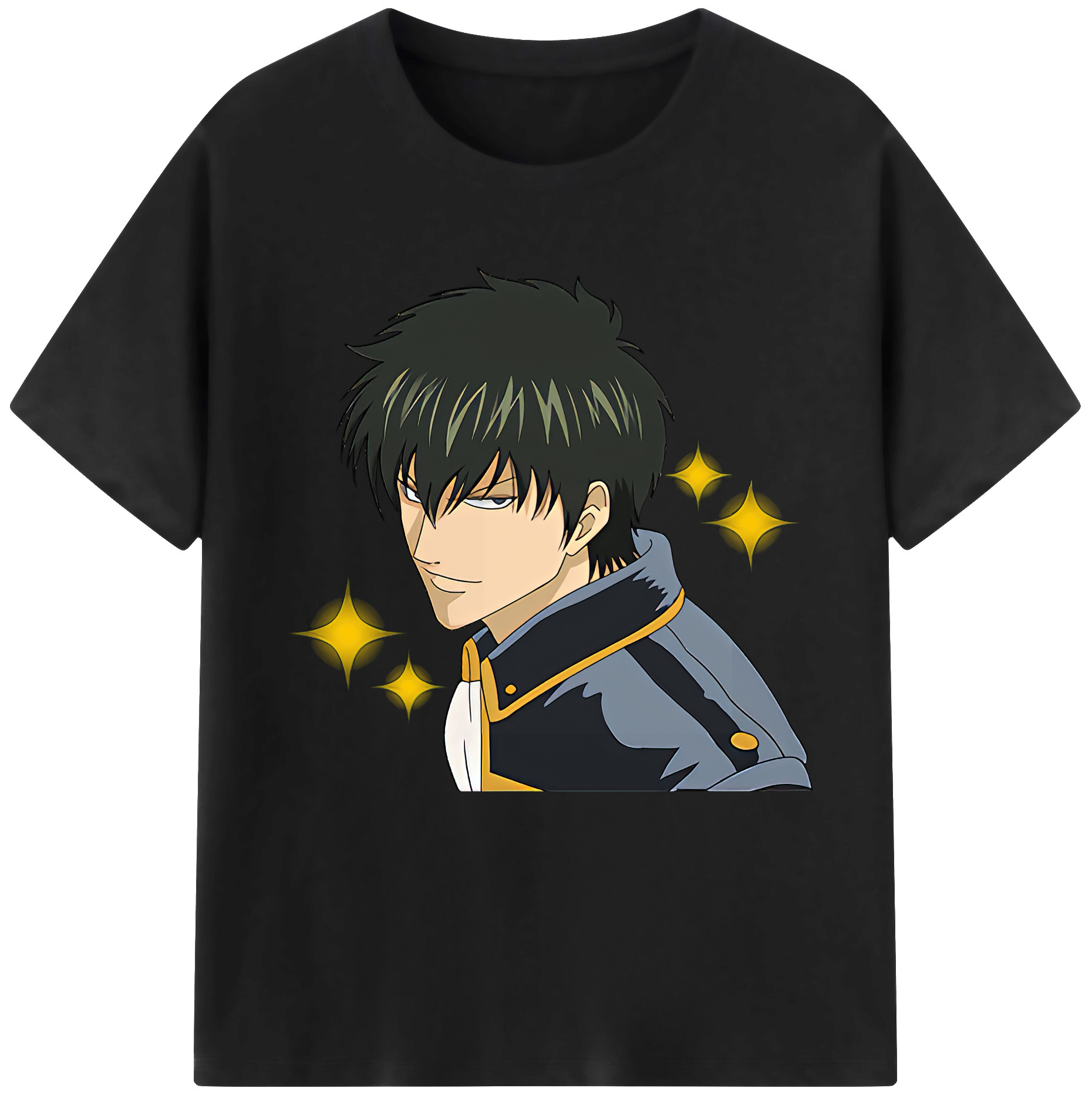 （画像用） ぎんたま 坂田銀時（さかたぎんとき） 神楽 志村新八（しむら しんぱち） GINTAMA Sakata Gintoki Kagura Shimura Shinpachi レディースカジュアルプリントTシャツ（綿100％）