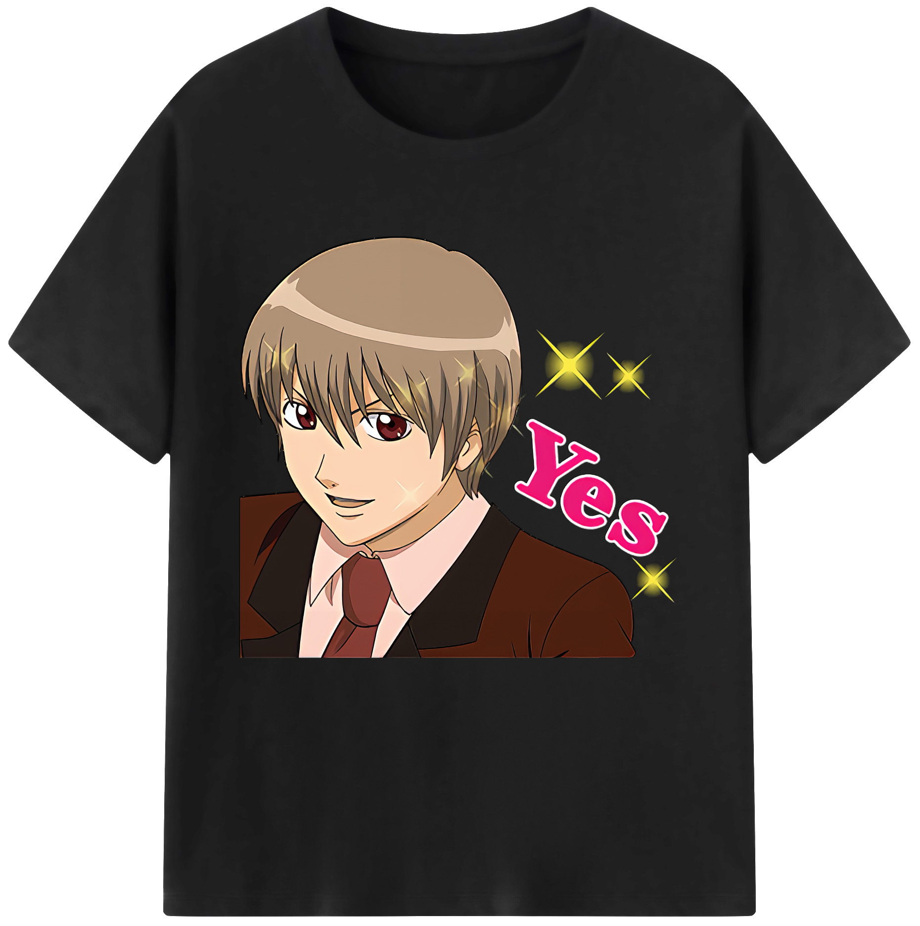 （画像用） ぎんたま 坂田銀時（さかたぎんとき） 神楽 志村新八（しむら しんぱち） GINTAMA Sakata Gintoki Kagura Shimura Shinpachi レディースカジュアルプリントTシャツ（綿100％）