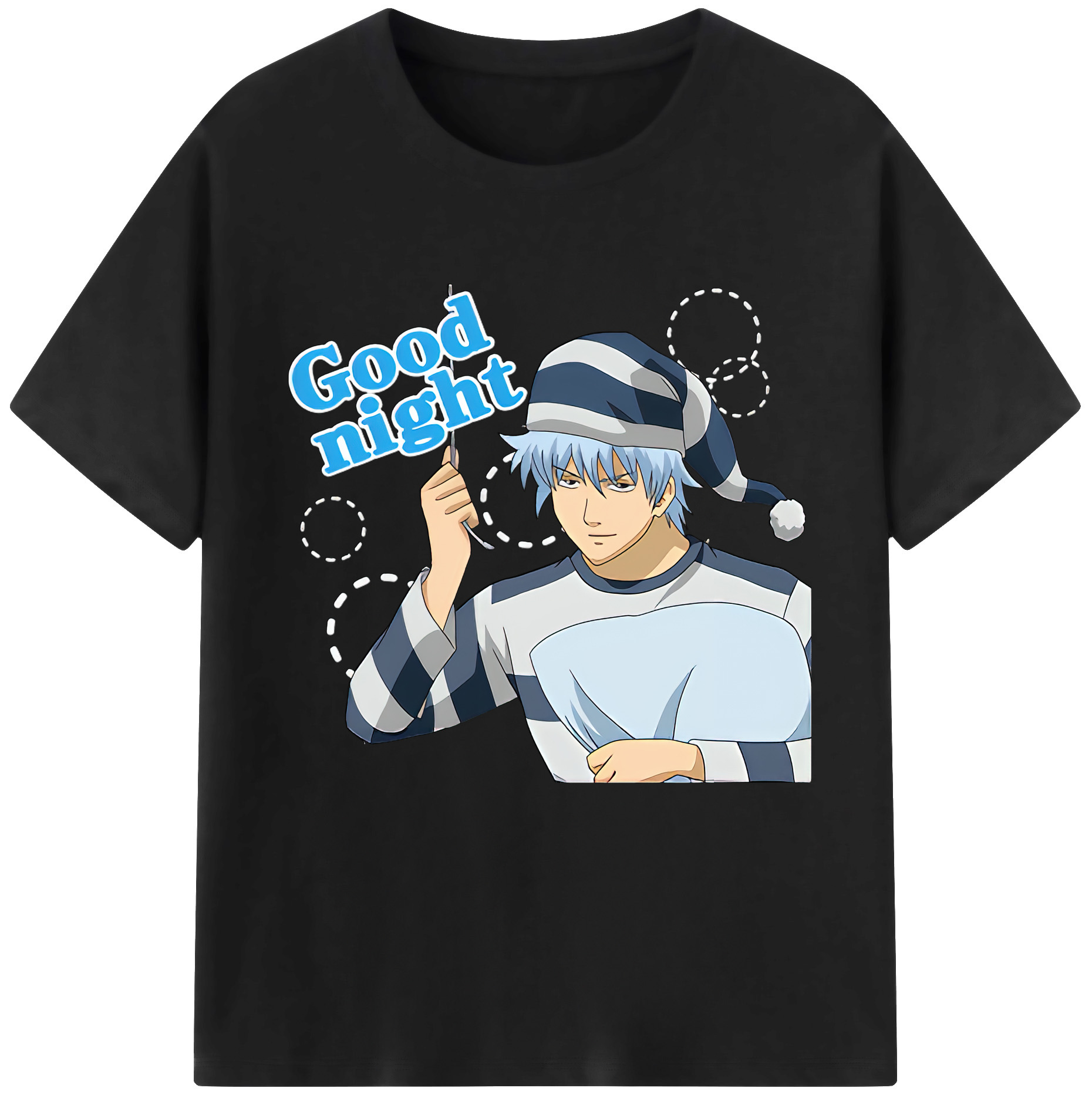 （画像用） ぎんたま 坂田銀時（さかたぎんとき） 神楽 志村新八（しむら しんぱち） GINTAMA Sakata Gintoki Kagura Shimura Shinpachi レディースカジュアルプリントTシャツ（綿100％）