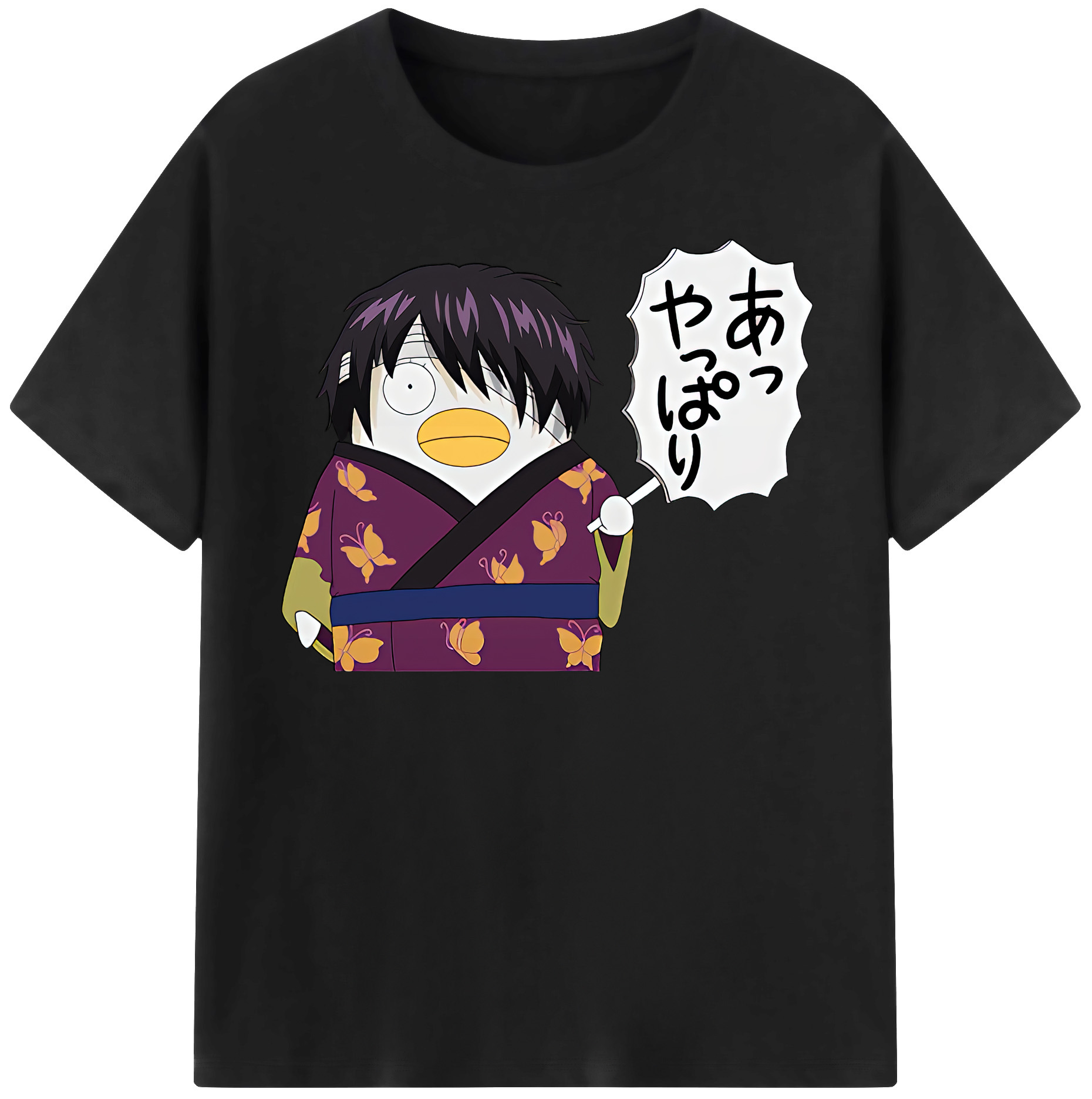 （画像用） ぎんたま 坂田銀時（さかたぎんとき） 神楽 志村新八（しむら しんぱち） GINTAMA Sakata Gintoki Kagura Shimura Shinpachi レディースカジュアルプリントTシャツ（綿100％）