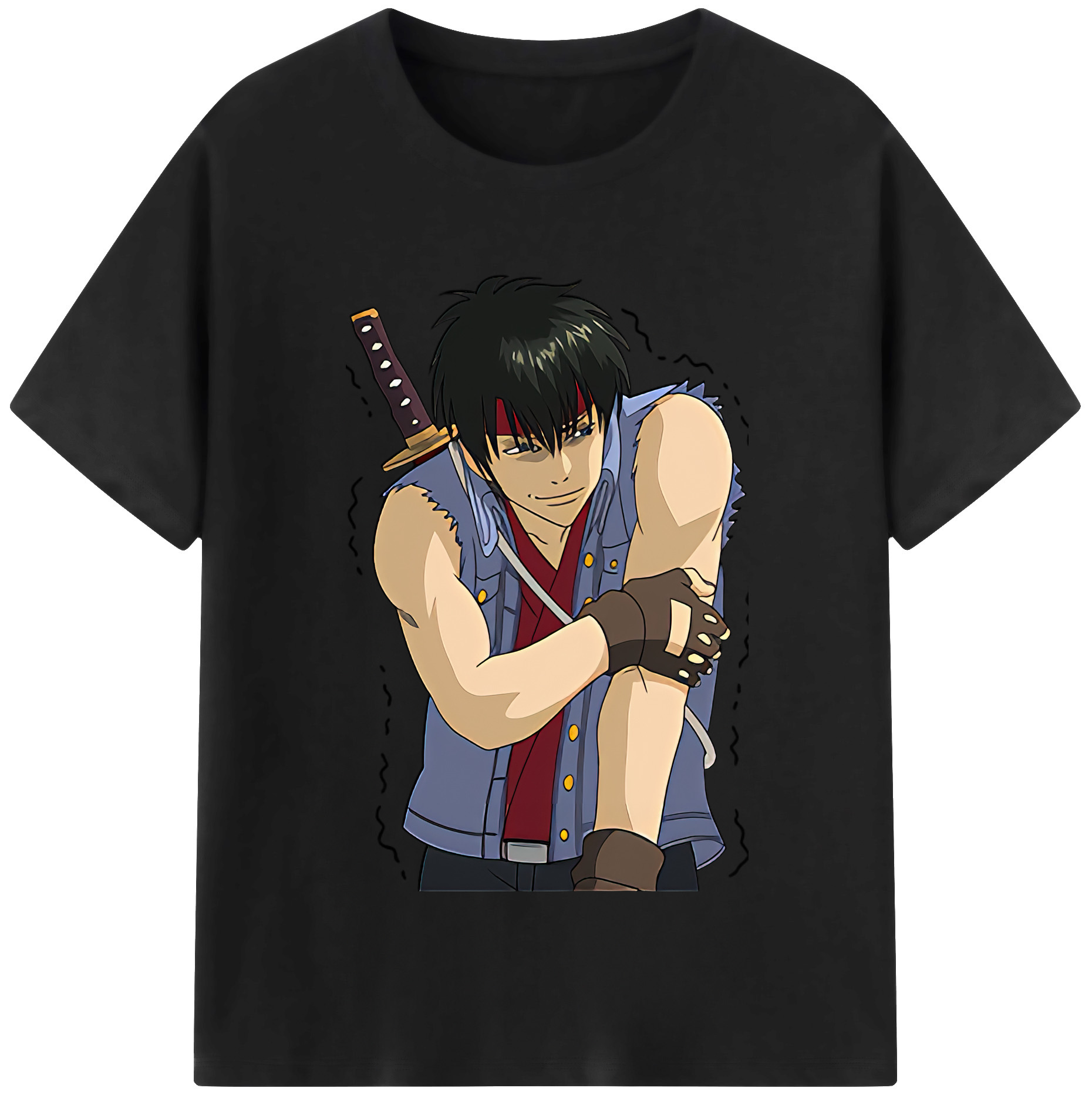 （画像用） ぎんたま 坂田銀時（さかたぎんとき） 神楽 志村新八（しむら しんぱち） GINTAMA Sakata Gintoki Kagura Shimura Shinpachi レディースカジュアルプリントTシャツ（綿100％）