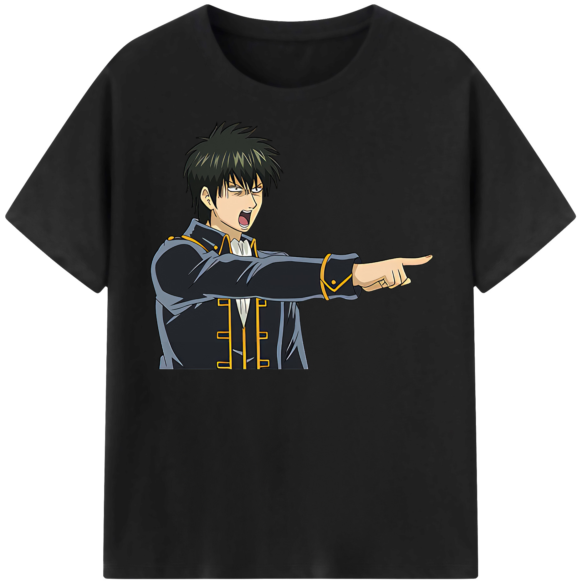 （画像用） ぎんたま 坂田銀時（さかたぎんとき） 神楽 志村新八（しむら しんぱち） GINTAMA Sakata Gintoki Kagura Shimura Shinpachi レディースカジュアルプリントTシャツ（綿100％）