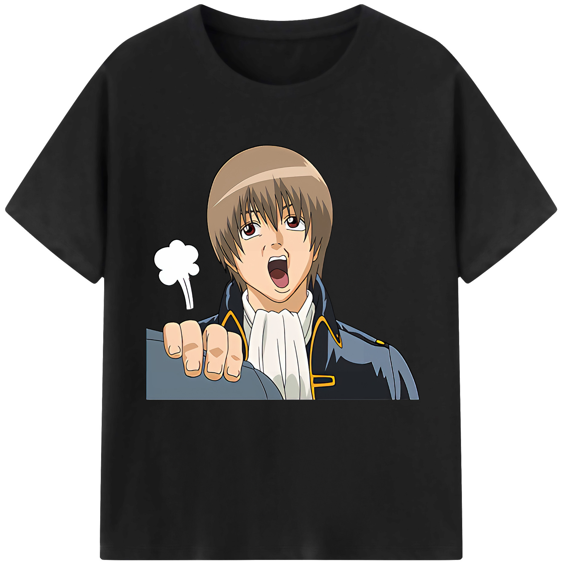 （画像用） ぎんたま 坂田銀時（さかたぎんとき） 神楽 志村新八（しむら しんぱち） GINTAMA Sakata Gintoki Kagura Shimura Shinpachi レディースカジュアルプリントTシャツ（綿100％）