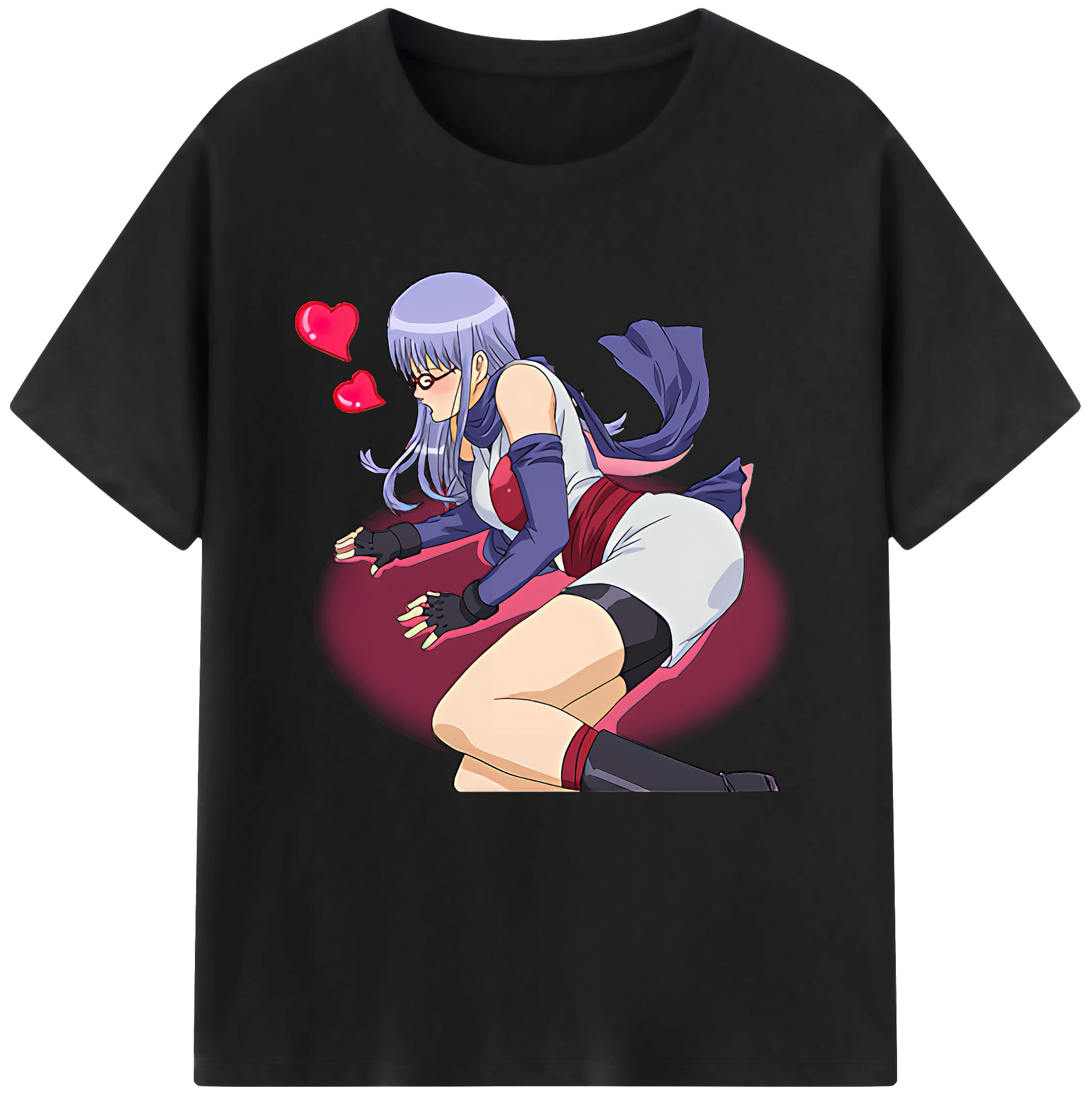 （画像用） ぎんたま 坂田銀時（さかたぎんとき） 神楽 志村新八（しむら しんぱち） GINTAMA Sakata Gintoki Kagura Shimura Shinpachi レディースカジュアルプリントTシャツ（綿100％）