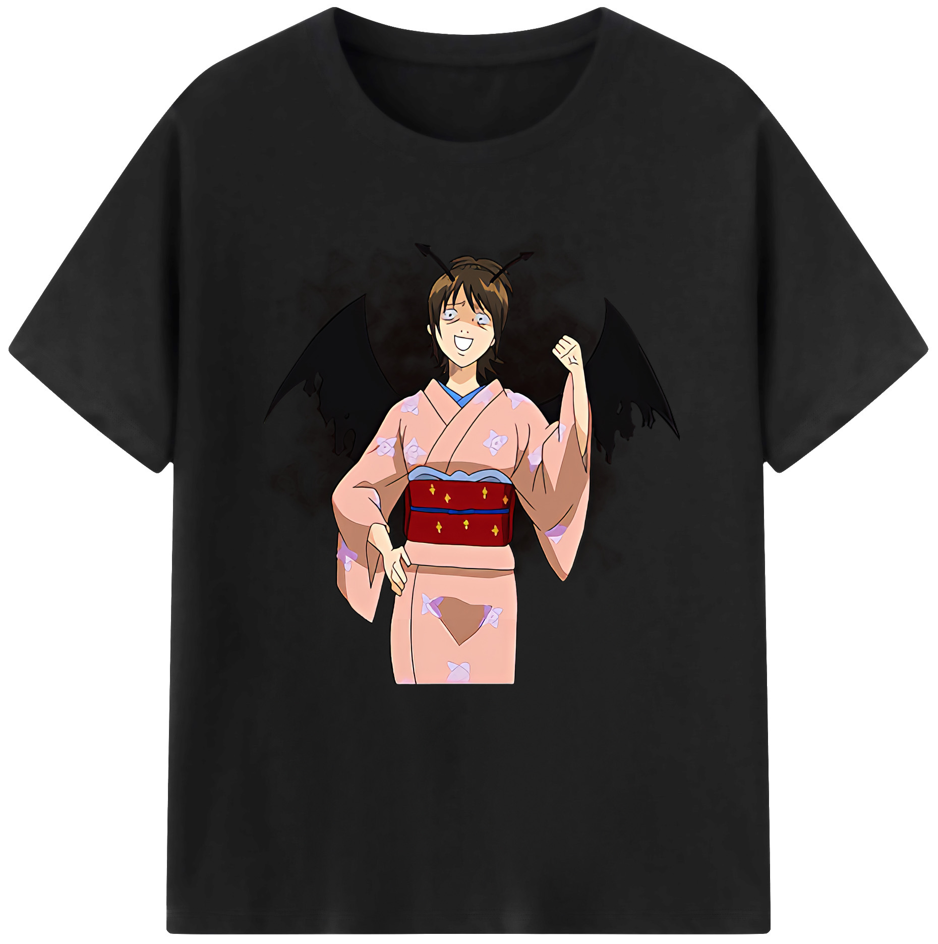 （画像用） ぎんたま 坂田銀時（さかたぎんとき） 神楽 志村新八（しむら しんぱち） GINTAMA Sakata Gintoki Kagura Shimura Shinpachi レディースカジュアルプリントTシャツ（綿100％）
