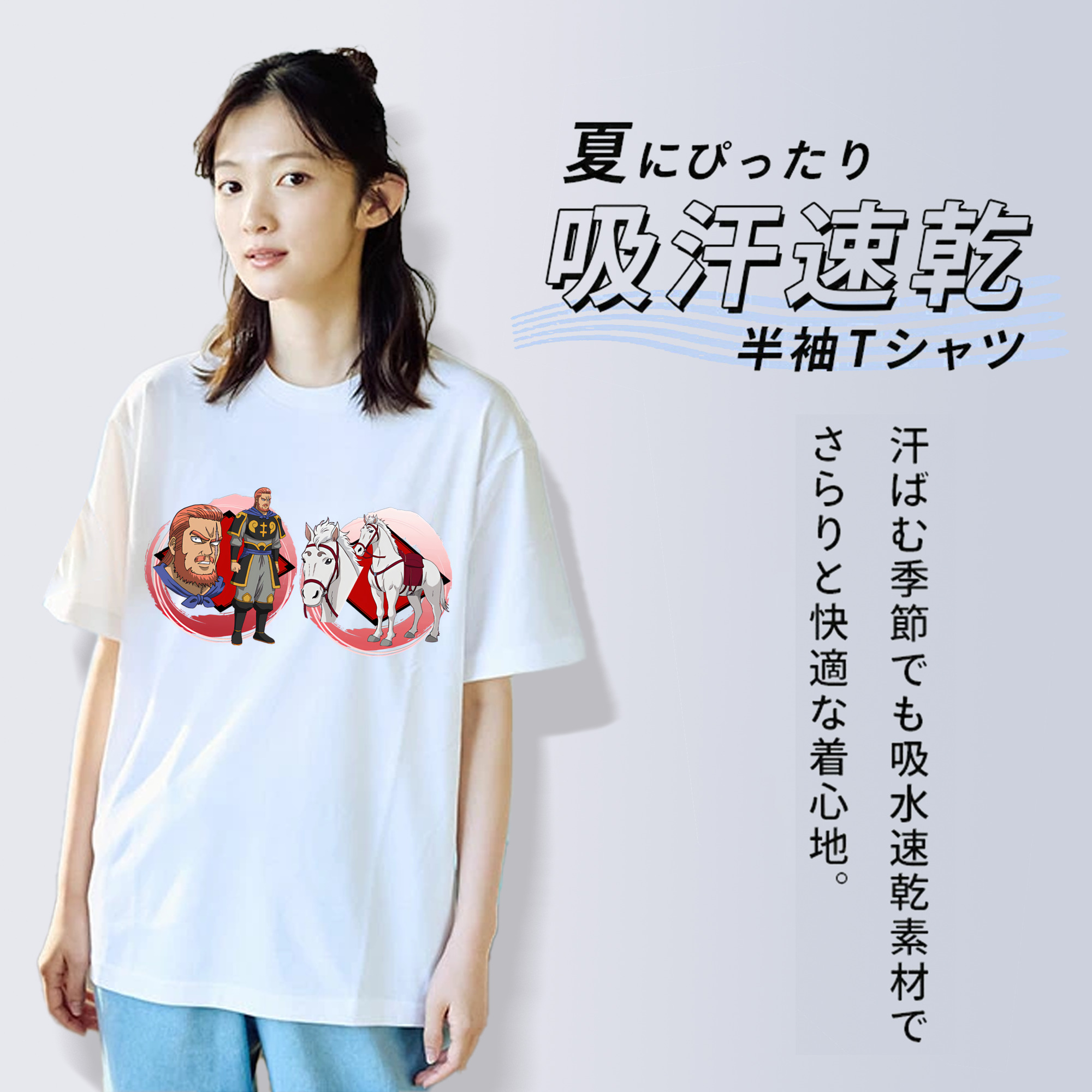 ぎんたま 坂田銀時（さかたぎんとき） 神楽 志村新八（しむら しんぱち） GINTAMA Sakata Gintoki Kagura Shimura Shinpachi レディースカジュアルプリントTシャツ（綿100％）