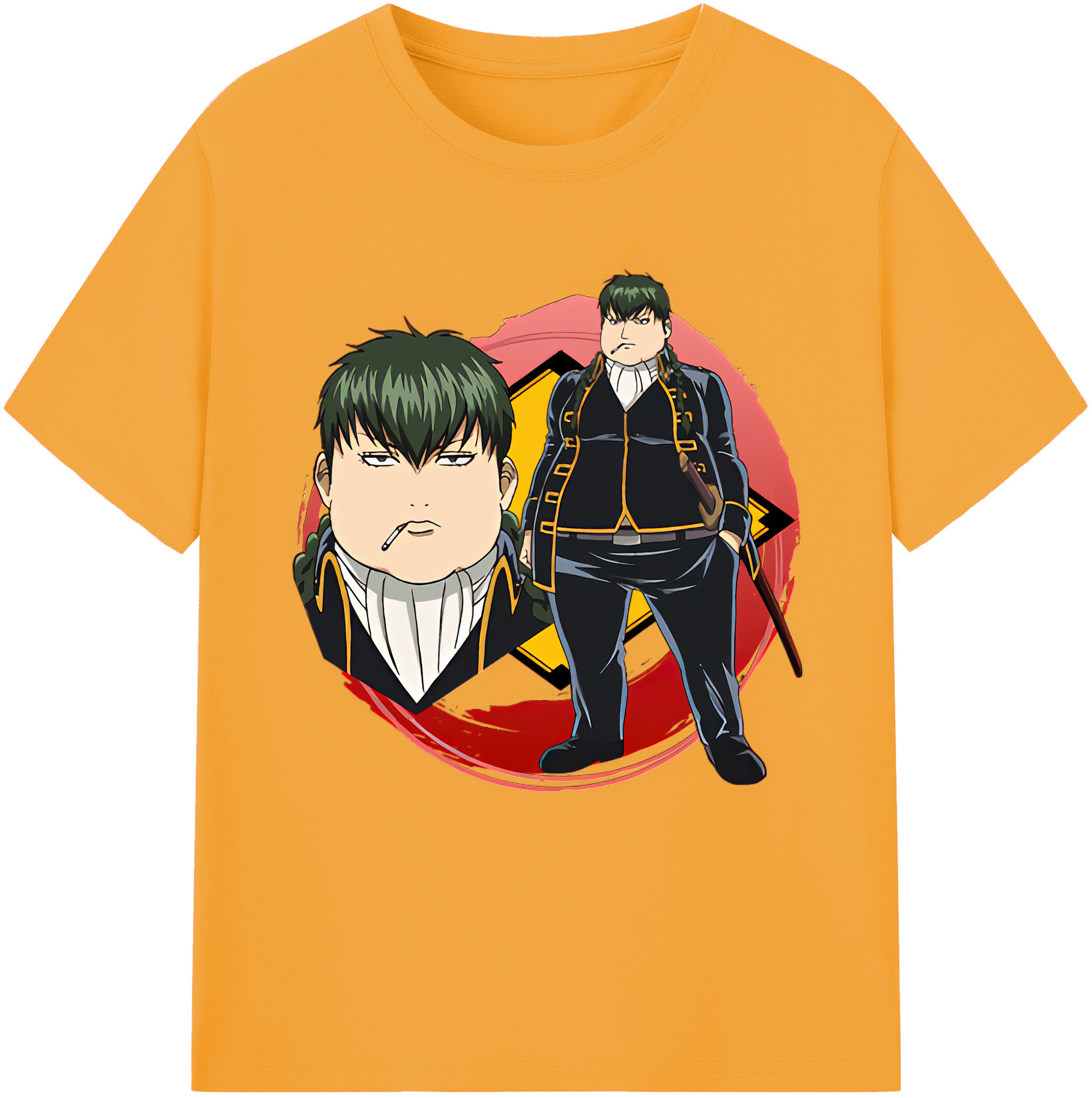 （画像用） ぎんたま 坂田銀時（さかたぎんとき） 神楽 志村新八（しむら しんぱち） GINTAMA Sakata Gintoki Kagura Shimura Shinpachi レディースカジュアルプリントTシャツ（綿100％）