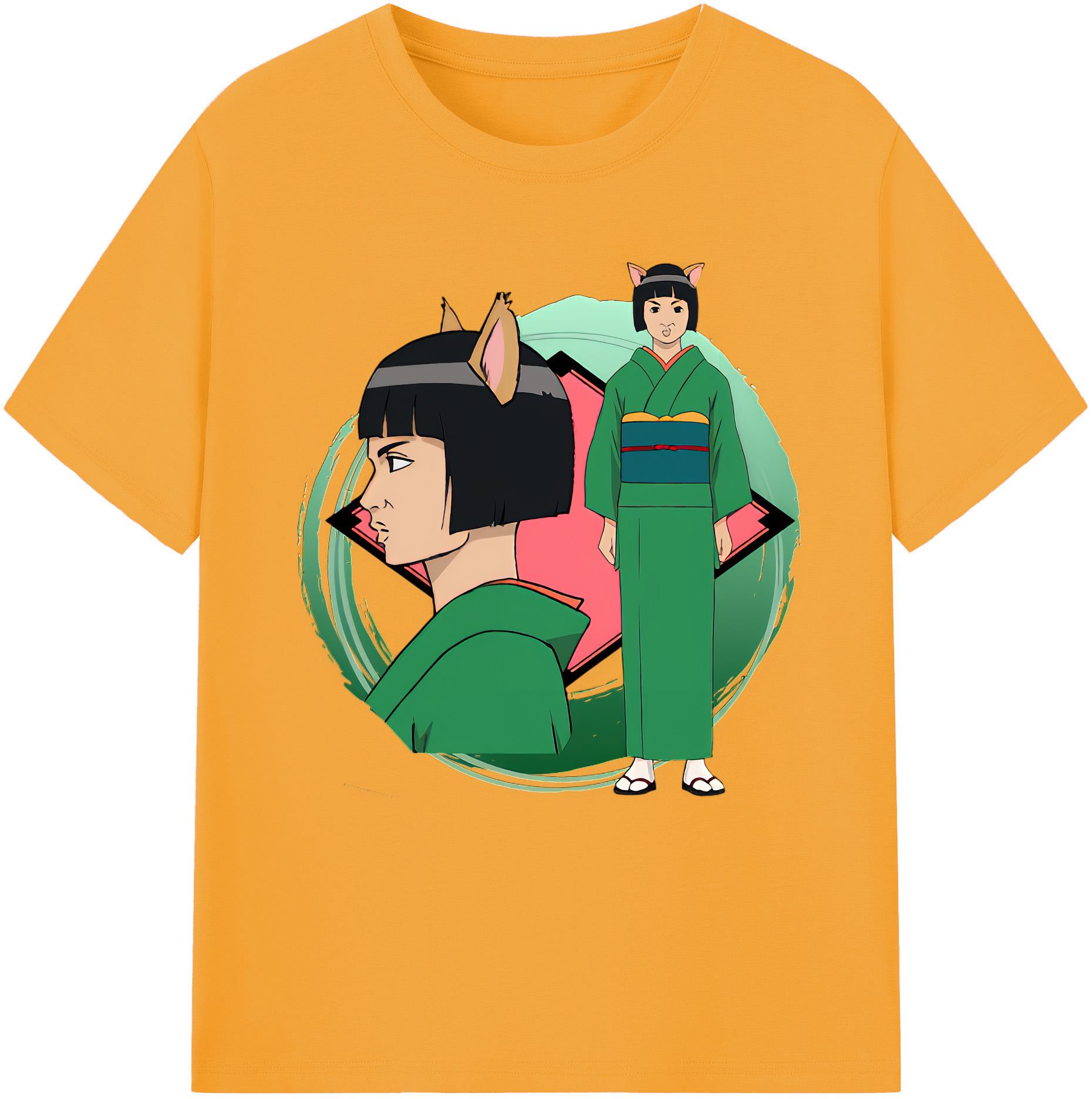 （画像用） ぎんたま 坂田銀時（さかたぎんとき） 神楽 志村新八（しむら しんぱち） GINTAMA Sakata Gintoki Kagura Shimura Shinpachi レディースカジュアルプリントTシャツ（綿100％）