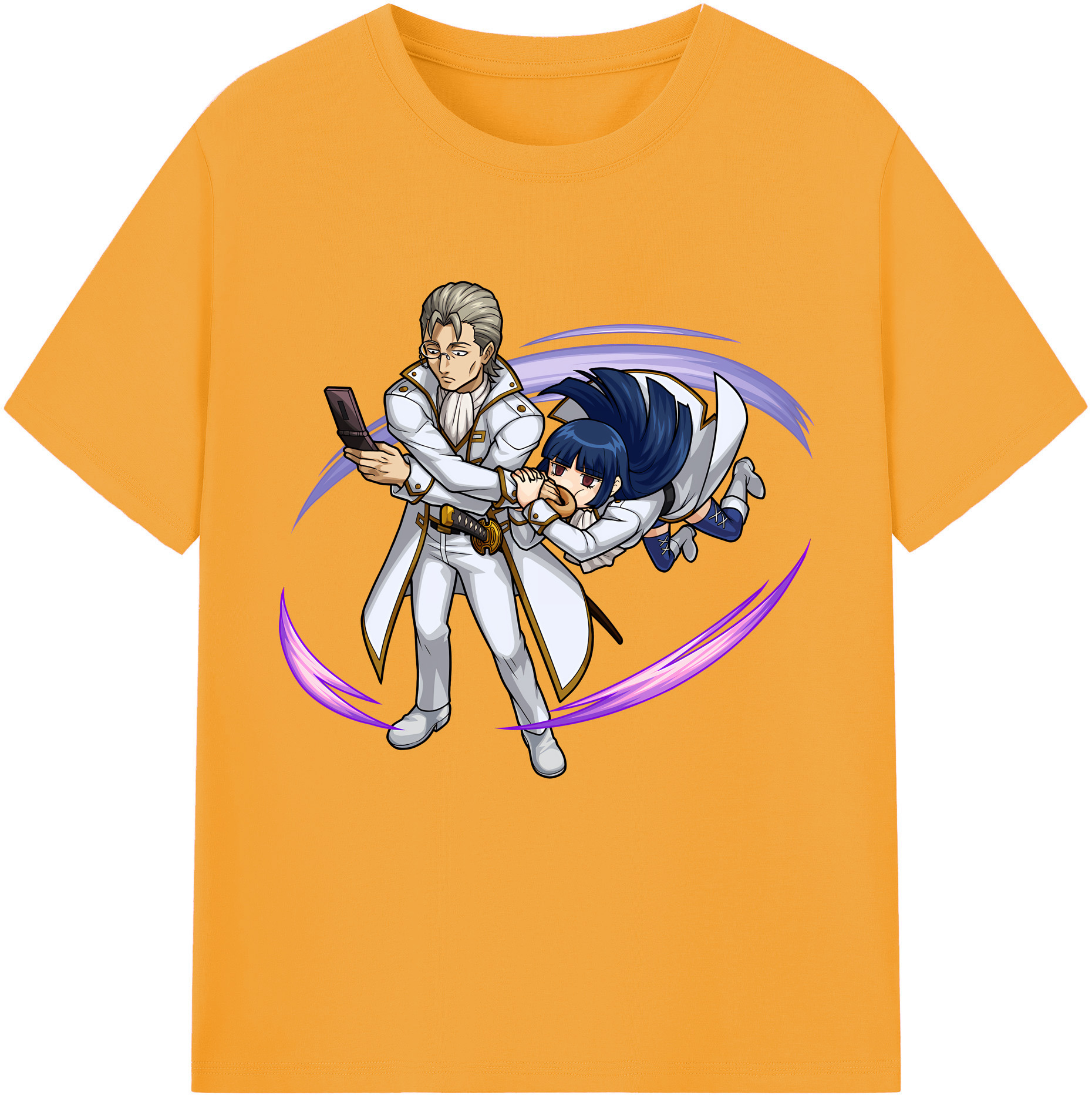 （画像用） ぎんたま 坂田銀時（さかたぎんとき） 神楽 志村新八（しむら しんぱち） GINTAMA Sakata Gintoki Kagura Shimura Shinpachi レディースカジュアルプリントTシャツ（綿100％）