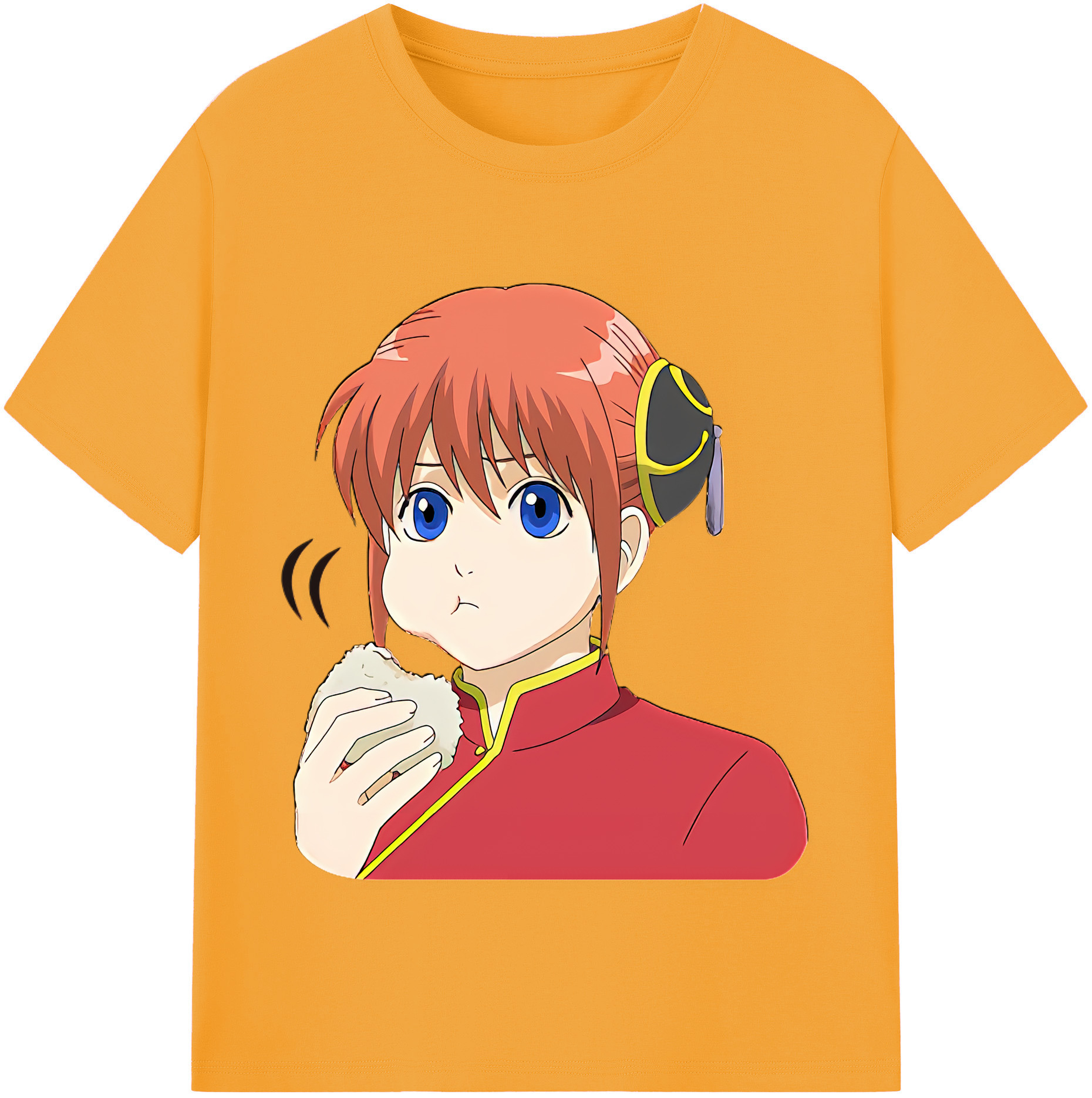 （画像用） ぎんたま 坂田銀時（さかたぎんとき） 神楽 志村新八（しむら しんぱち） GINTAMA Sakata Gintoki Kagura Shimura Shinpachi レディースカジュアルプリントTシャツ（綿100％）