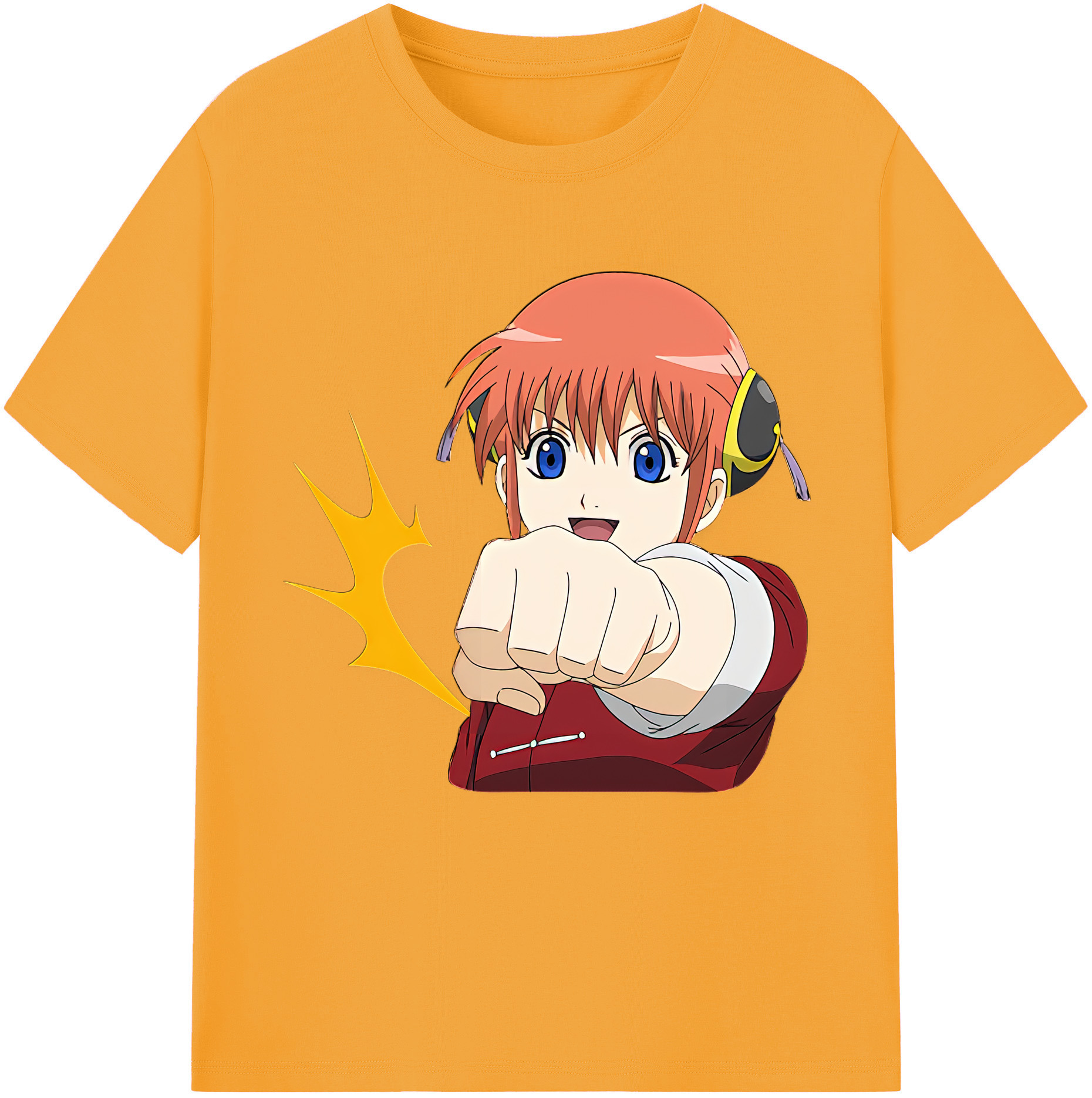 （画像用） ぎんたま 坂田銀時（さかたぎんとき） 神楽 志村新八（しむら しんぱち） GINTAMA Sakata Gintoki Kagura Shimura Shinpachi レディースカジュアルプリントTシャツ（綿100％）