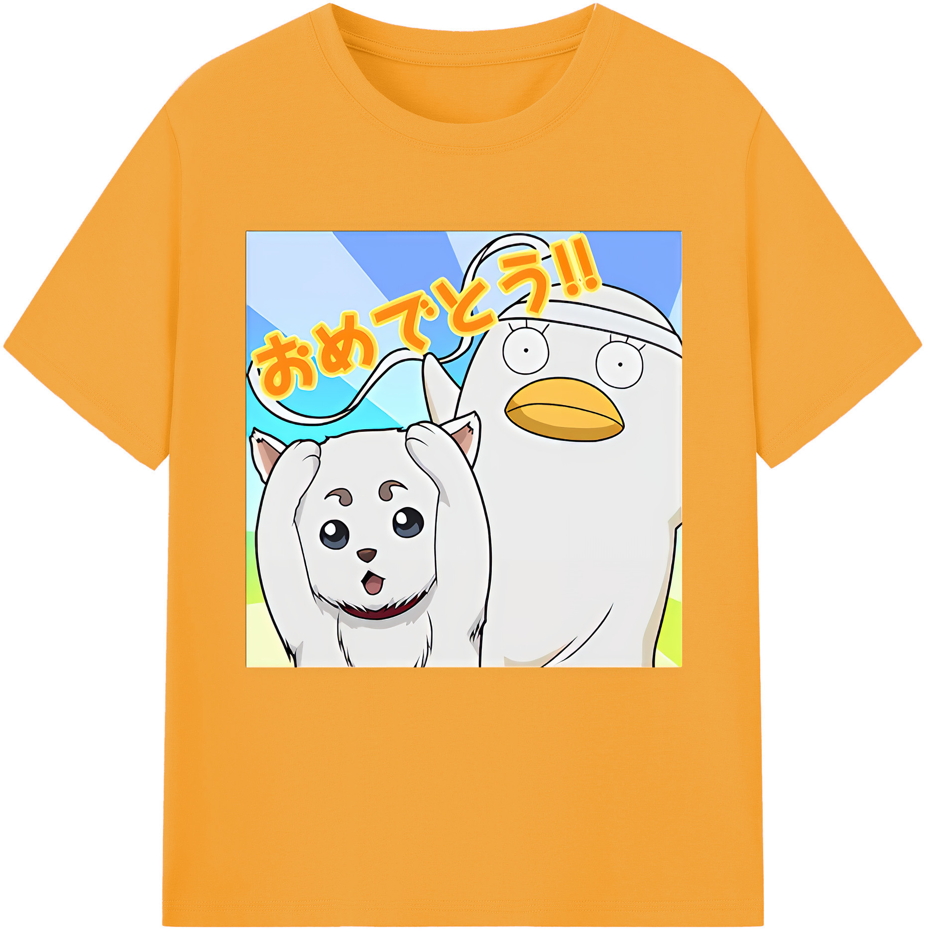 （画像用） ぎんたま 坂田銀時（さかたぎんとき） 神楽 志村新八（しむら しんぱち） GINTAMA Sakata Gintoki Kagura Shimura Shinpachi レディースカジュアルプリントTシャツ（綿100％）