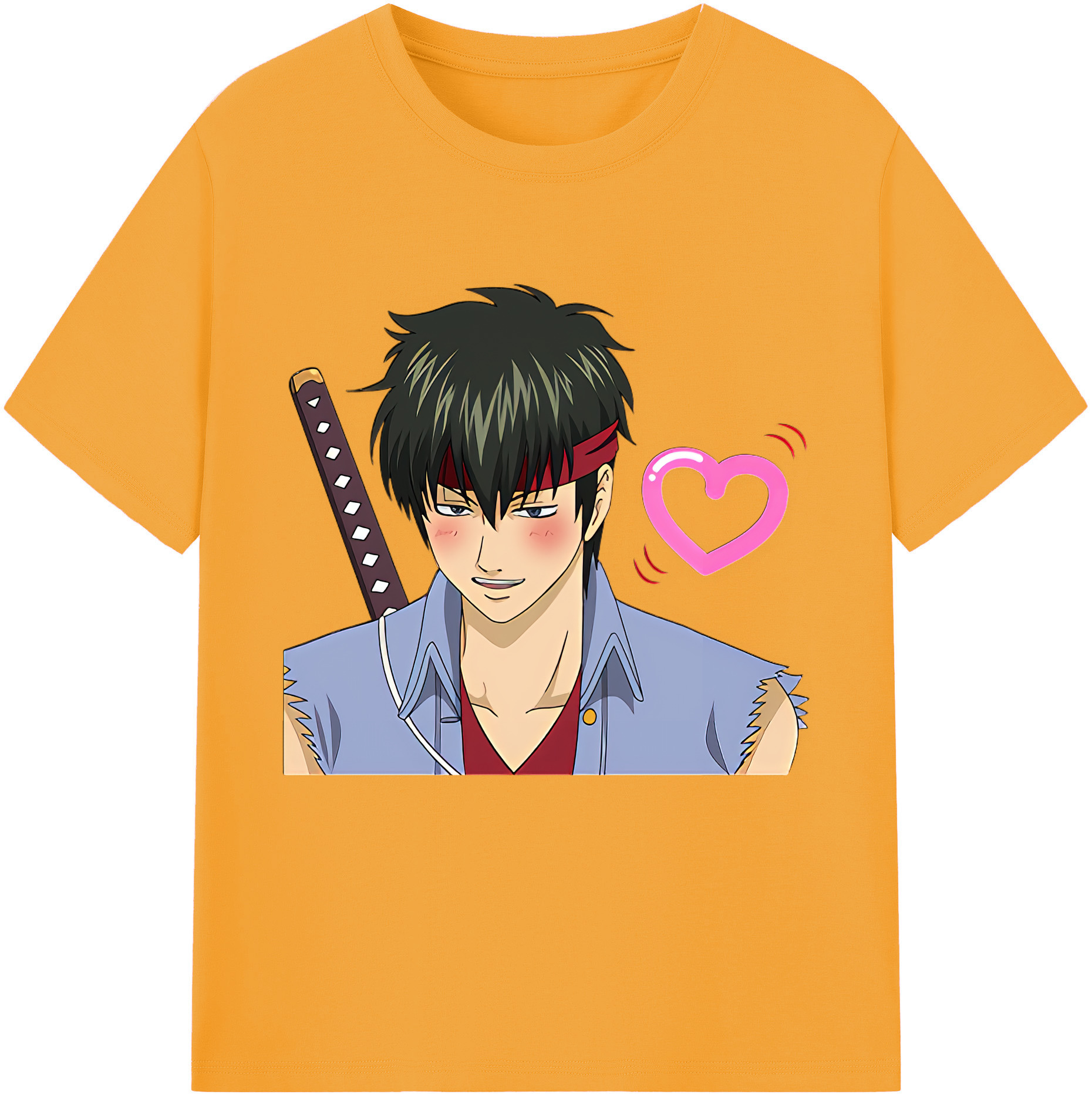 （画像用） ぎんたま 坂田銀時（さかたぎんとき） 神楽 志村新八（しむら しんぱち） GINTAMA Sakata Gintoki Kagura Shimura Shinpachi レディースカジュアルプリントTシャツ（綿100％）