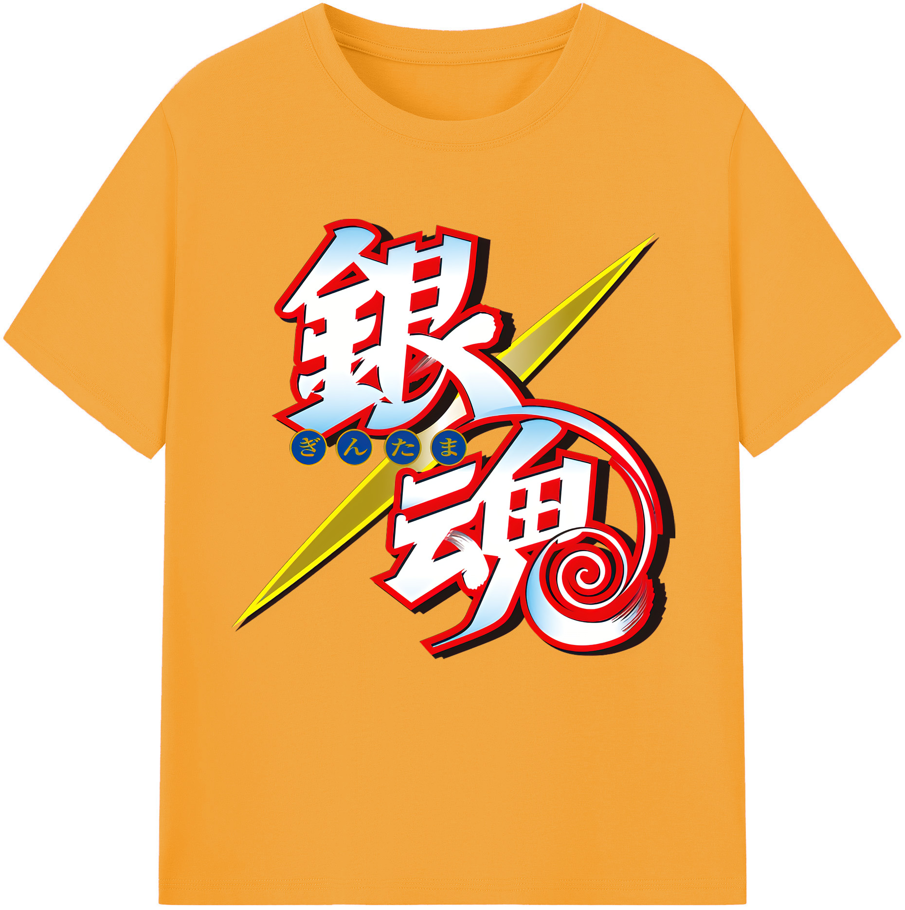（画像用） ぎんたま 坂田銀時（さかたぎんとき） 神楽 志村新八（しむら しんぱち） GINTAMA Sakata Gintoki Kagura Shimura Shinpachi レディースカジュアルプリントTシャツ（綿100％）