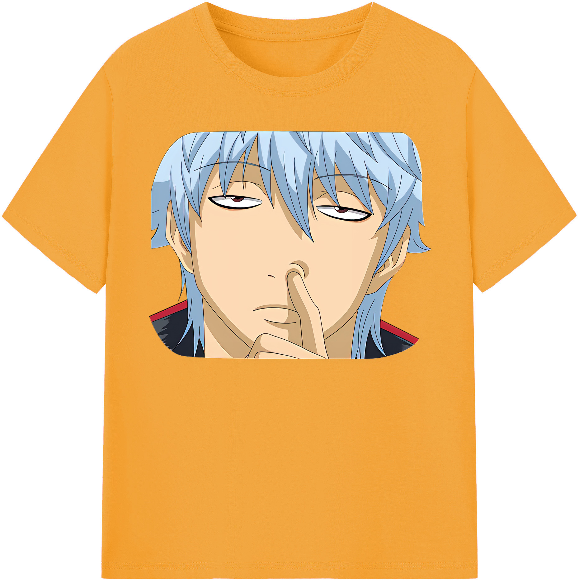 （画像用） ぎんたま 坂田銀時（さかたぎんとき） 神楽 志村新八（しむら しんぱち） GINTAMA Sakata Gintoki Kagura Shimura Shinpachi レディースカジュアルプリントTシャツ（綿100％）