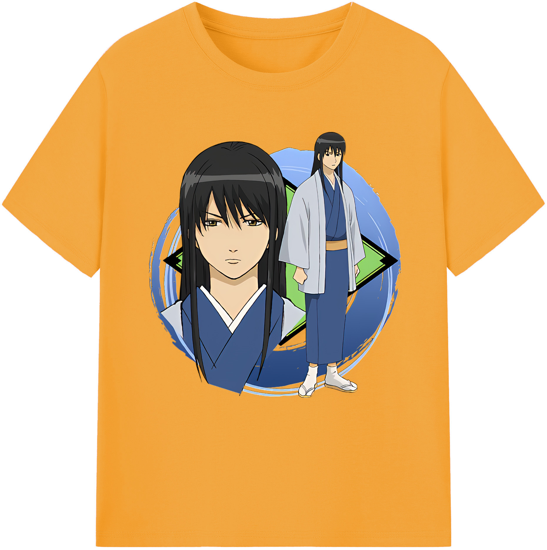 （画像用） ぎんたま 坂田銀時（さかたぎんとき） 神楽 志村新八（しむら しんぱち） GINTAMA Sakata Gintoki Kagura Shimura Shinpachi レディースカジュアルプリントTシャツ（綿100％）