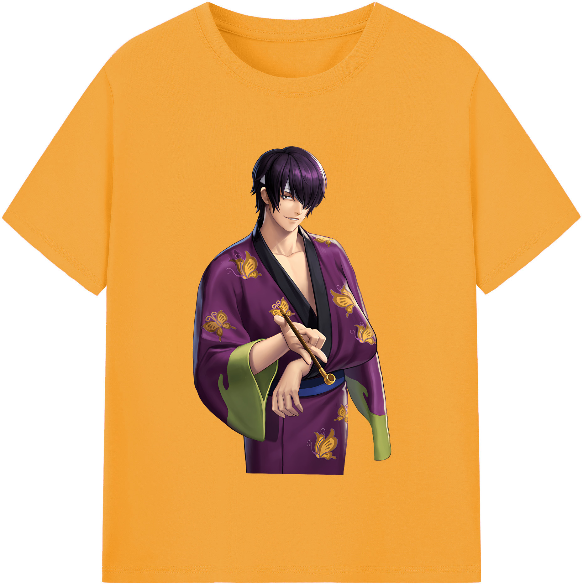 （画像用） ぎんたま 坂田銀時（さかたぎんとき） 神楽 志村新八（しむら しんぱち） GINTAMA Sakata Gintoki Kagura Shimura Shinpachi レディースカジュアルプリントTシャツ（綿100％）