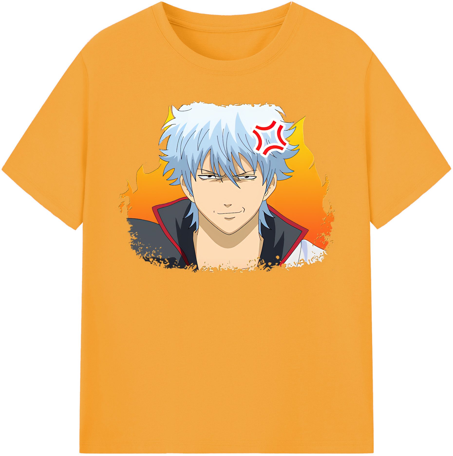 （画像用） ぎんたま 坂田銀時（さかたぎんとき） 神楽 志村新八（しむら しんぱち） GINTAMA Sakata Gintoki Kagura Shimura Shinpachi レディースカジュアルプリントTシャツ（綿100％）