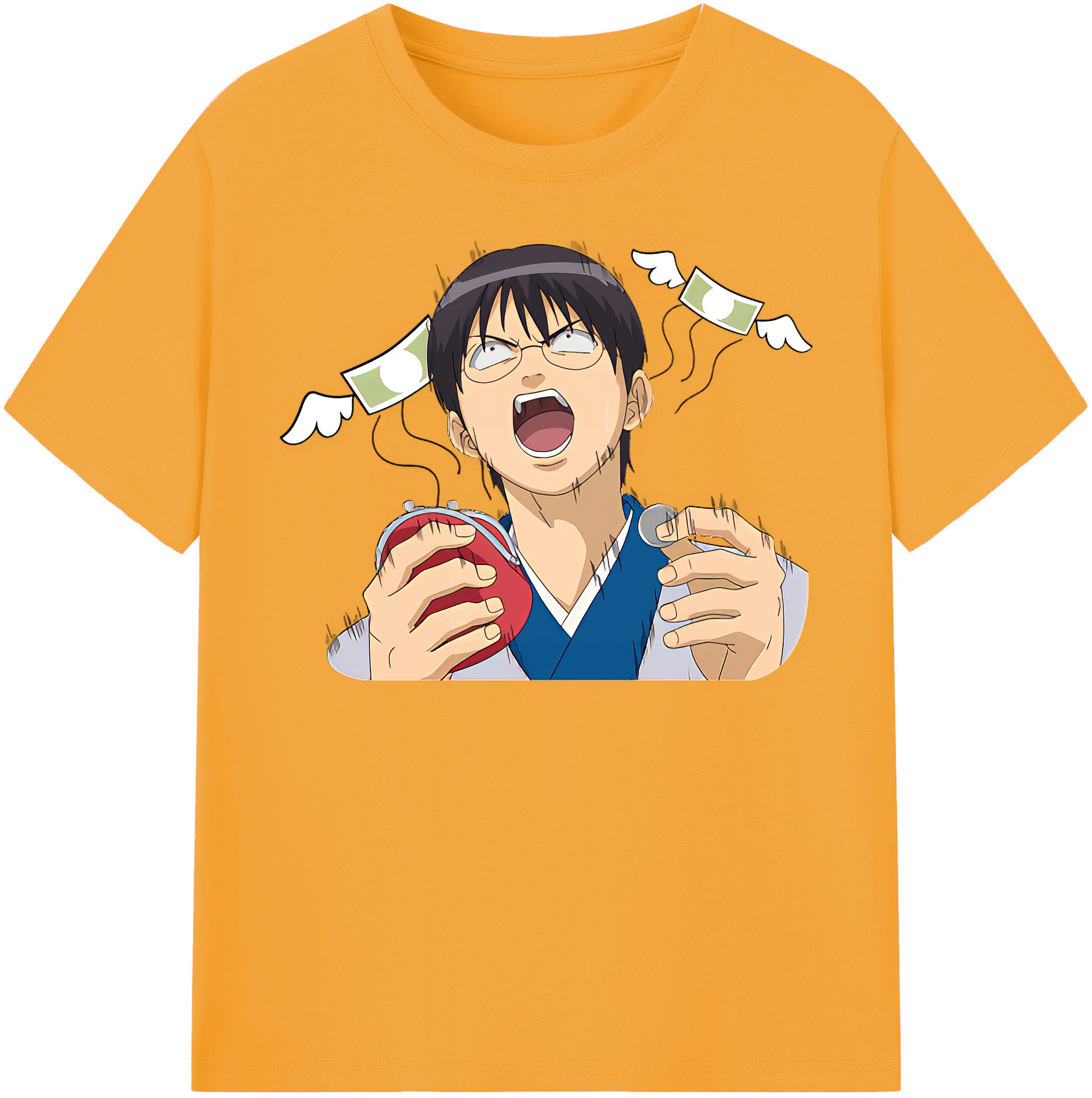 （画像用） ぎんたま 坂田銀時（さかたぎんとき） 神楽 志村新八（しむら しんぱち） GINTAMA Sakata Gintoki Kagura Shimura Shinpachi レディースカジュアルプリントTシャツ（綿100％）