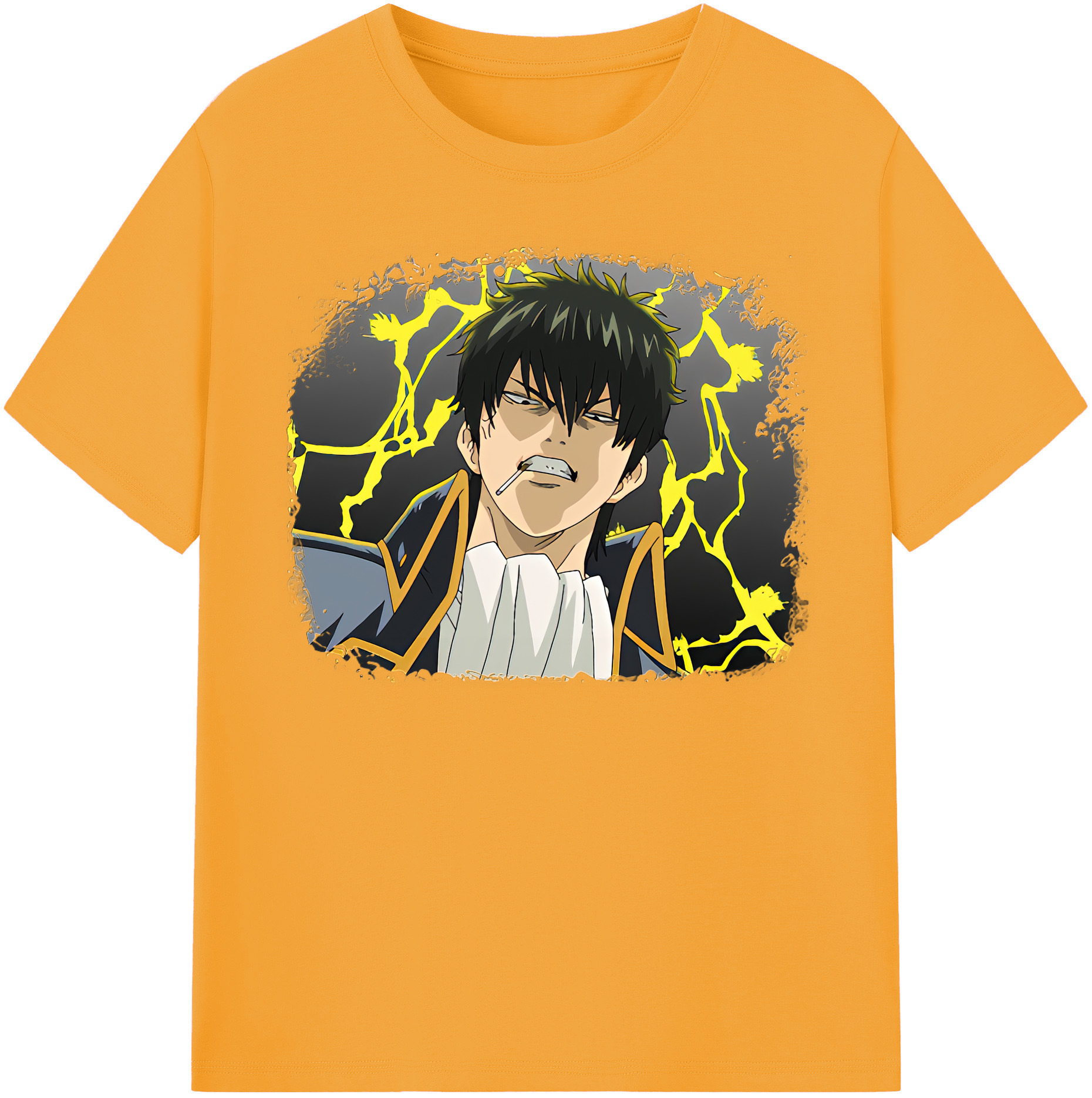 （画像用） ぎんたま 坂田銀時（さかたぎんとき） 神楽 志村新八（しむら しんぱち） GINTAMA Sakata Gintoki Kagura Shimura Shinpachi レディースカジュアルプリントTシャツ（綿100％）