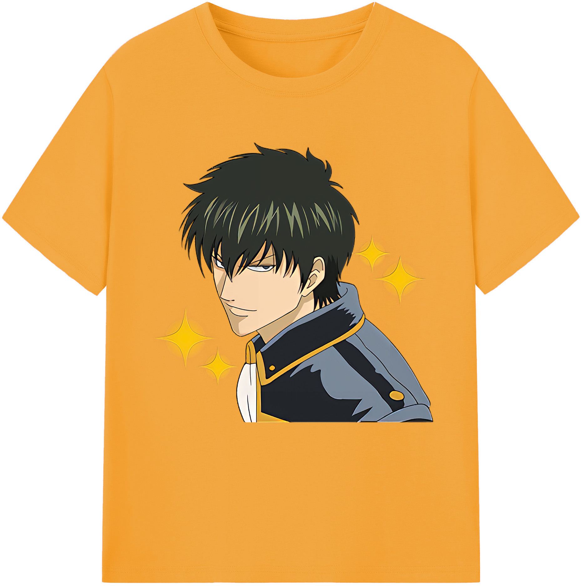 （画像用） ぎんたま 坂田銀時（さかたぎんとき） 神楽 志村新八（しむら しんぱち） GINTAMA Sakata Gintoki Kagura Shimura Shinpachi レディースカジュアルプリントTシャツ（綿100％）