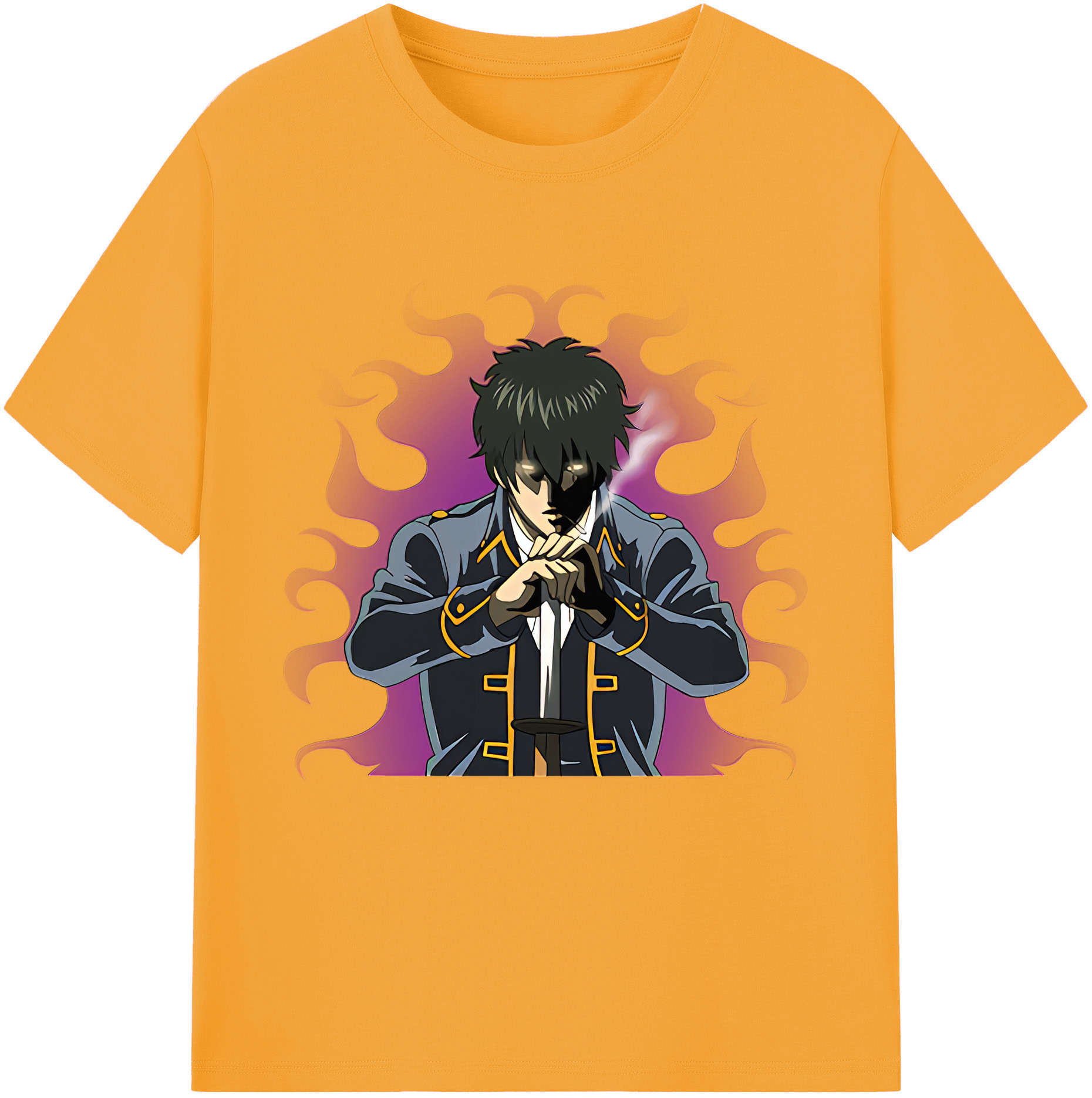 （画像用） ぎんたま 坂田銀時（さかたぎんとき） 神楽 志村新八（しむら しんぱち） GINTAMA Sakata Gintoki Kagura Shimura Shinpachi レディースカジュアルプリントTシャツ（綿100％）
