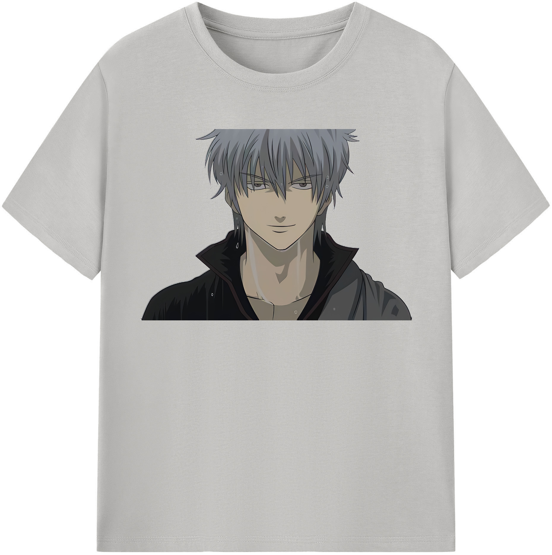（画像用） ぎんたま 坂田銀時（さかたぎんとき） 神楽 志村新八（しむら しんぱち） GINTAMA Sakata Gintoki Kagura Shimura Shinpachi レディースカジュアルプリントTシャツ（綿100％）