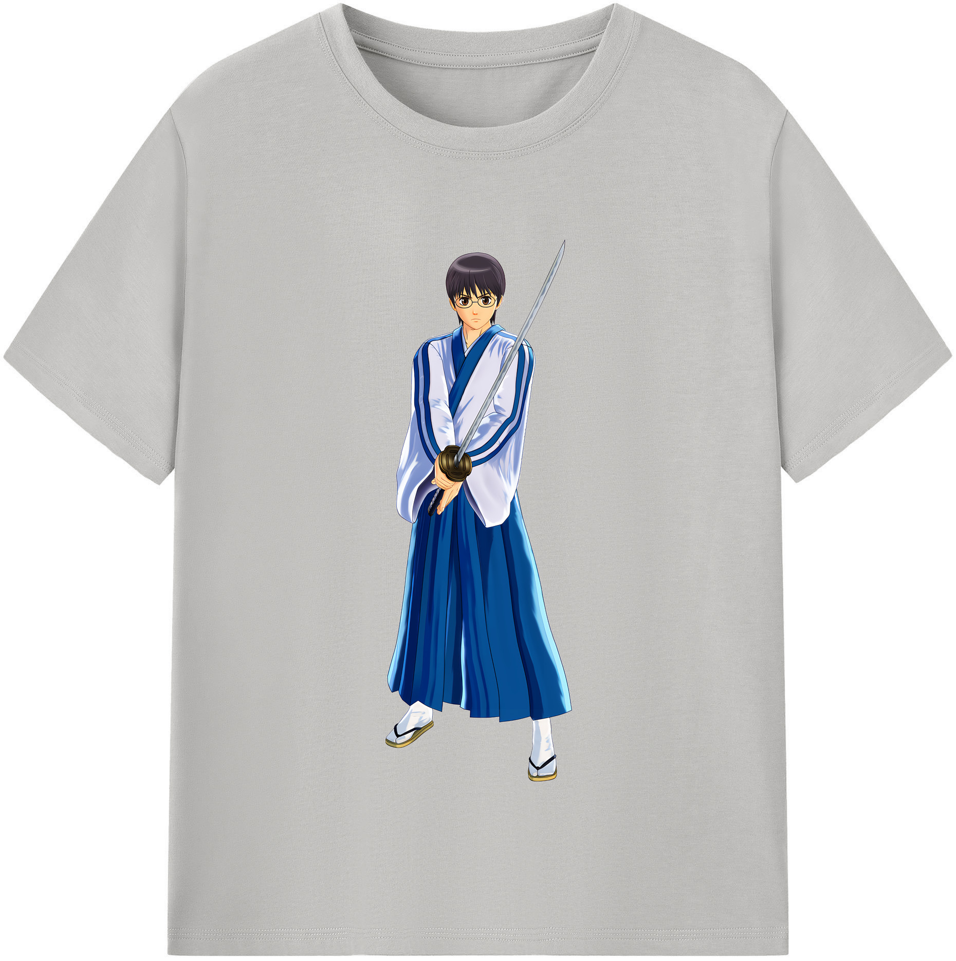 （画像用） ぎんたま 坂田銀時（さかたぎんとき） 神楽 志村新八（しむら しんぱち） GINTAMA Sakata Gintoki Kagura Shimura Shinpachi レディースカジュアルプリントTシャツ（綿100％）