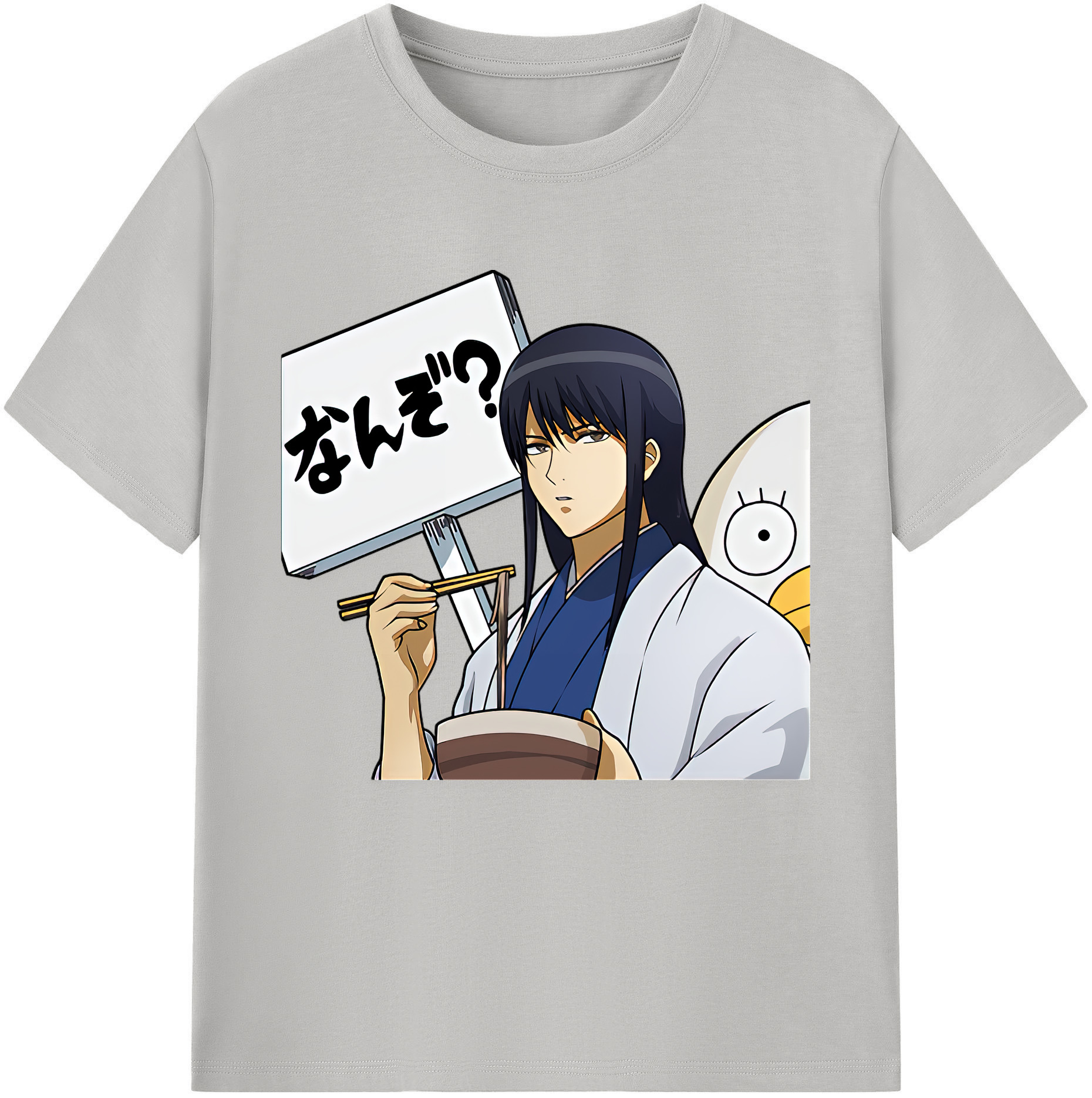 （画像用） ぎんたま 坂田銀時（さかたぎんとき） 神楽 志村新八（しむら しんぱち） GINTAMA Sakata Gintoki Kagura Shimura Shinpachi レディースカジュアルプリントTシャツ（綿100％）