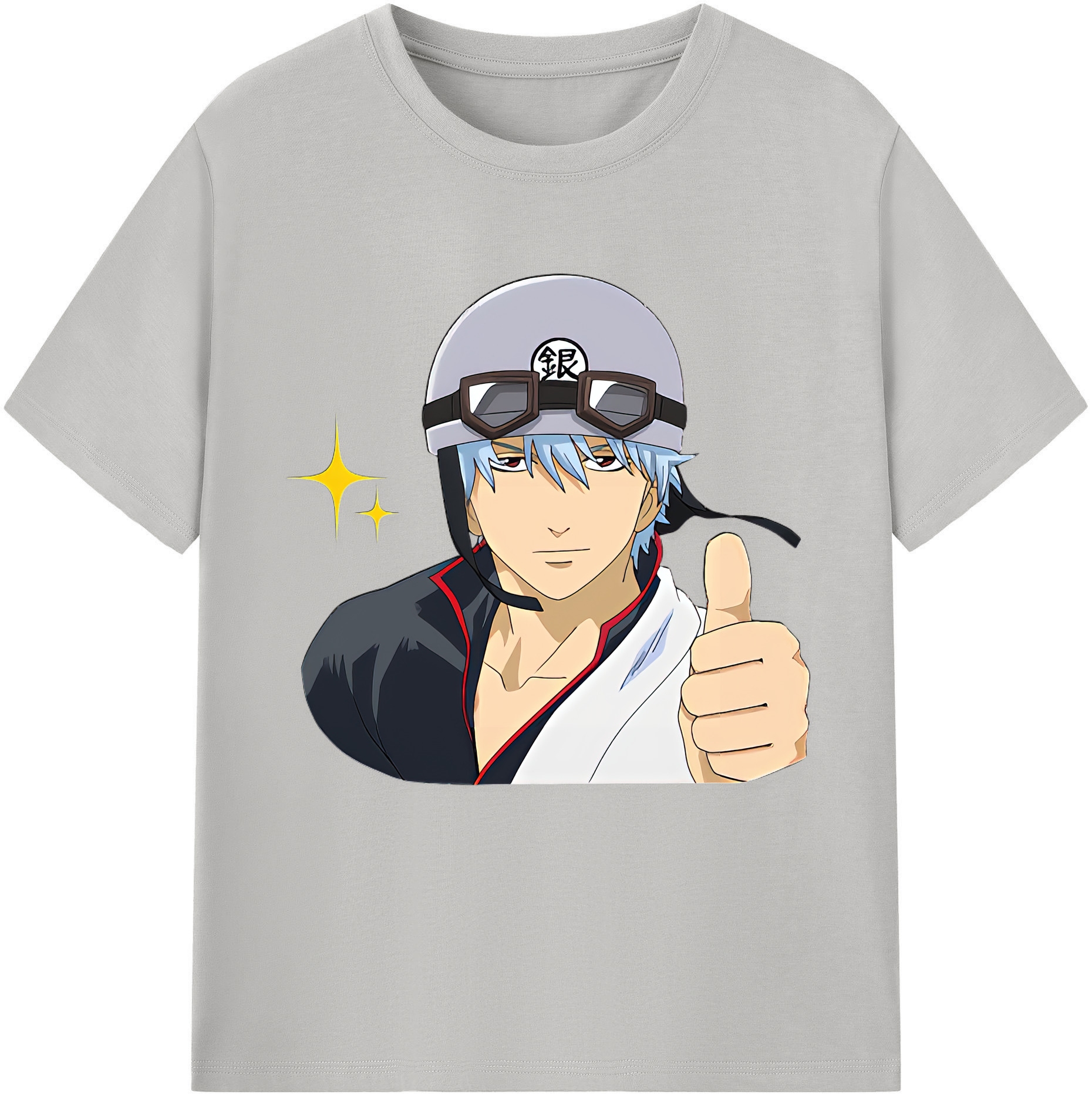 （画像用） ぎんたま 坂田銀時（さかたぎんとき） 神楽 志村新八（しむら しんぱち） GINTAMA Sakata Gintoki Kagura Shimura Shinpachi レディースカジュアルプリントTシャツ（綿100％）