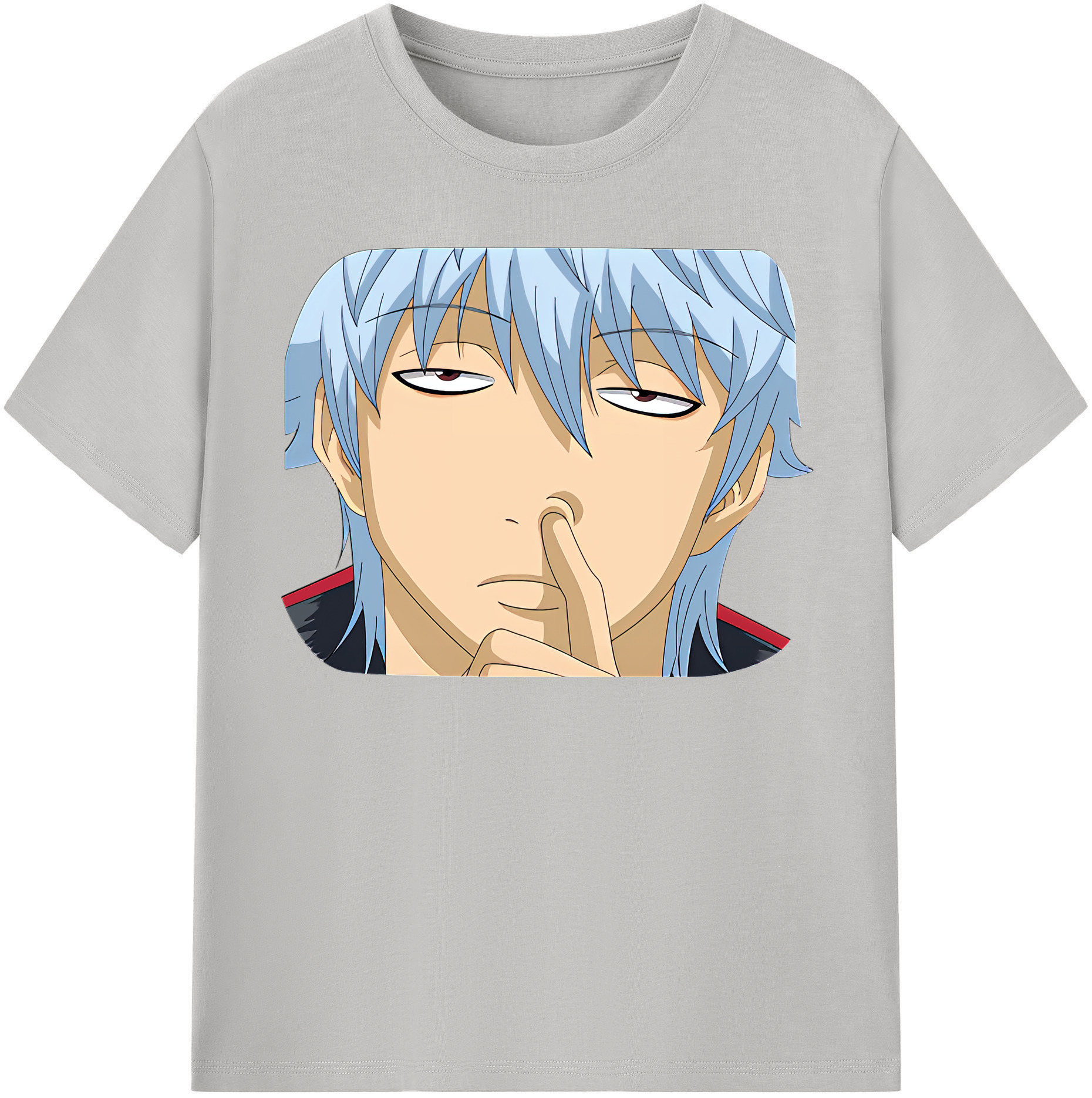 （画像用） ぎんたま 坂田銀時（さかたぎんとき） 神楽 志村新八（しむら しんぱち） GINTAMA Sakata Gintoki Kagura Shimura Shinpachi レディースカジュアルプリントTシャツ（綿100％）